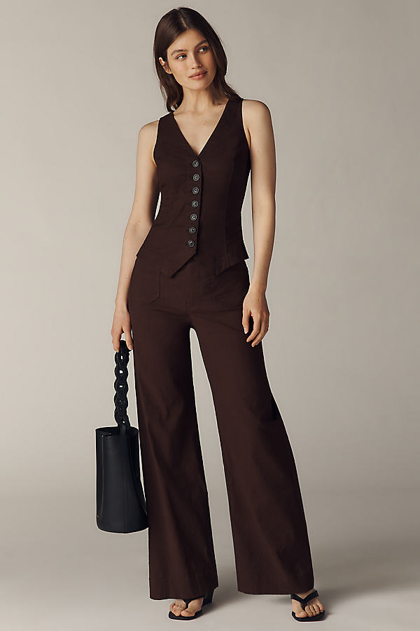 The Colette Magic Fabric Full-Length Pants by Maeve