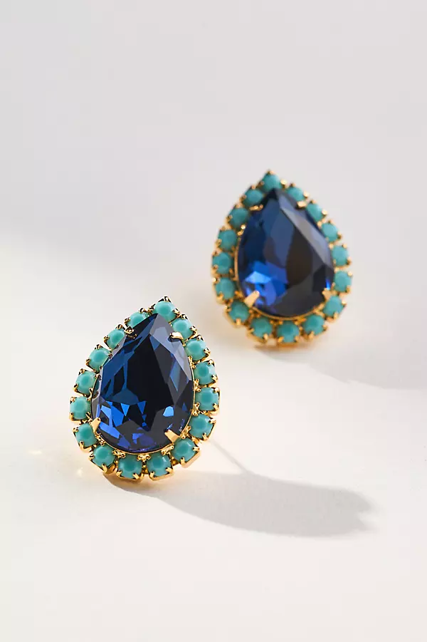 Pear Stud Earrings