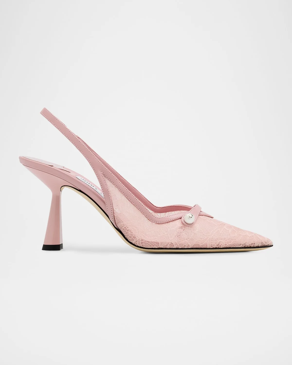 Amita 85 Lace Slingback Pumps