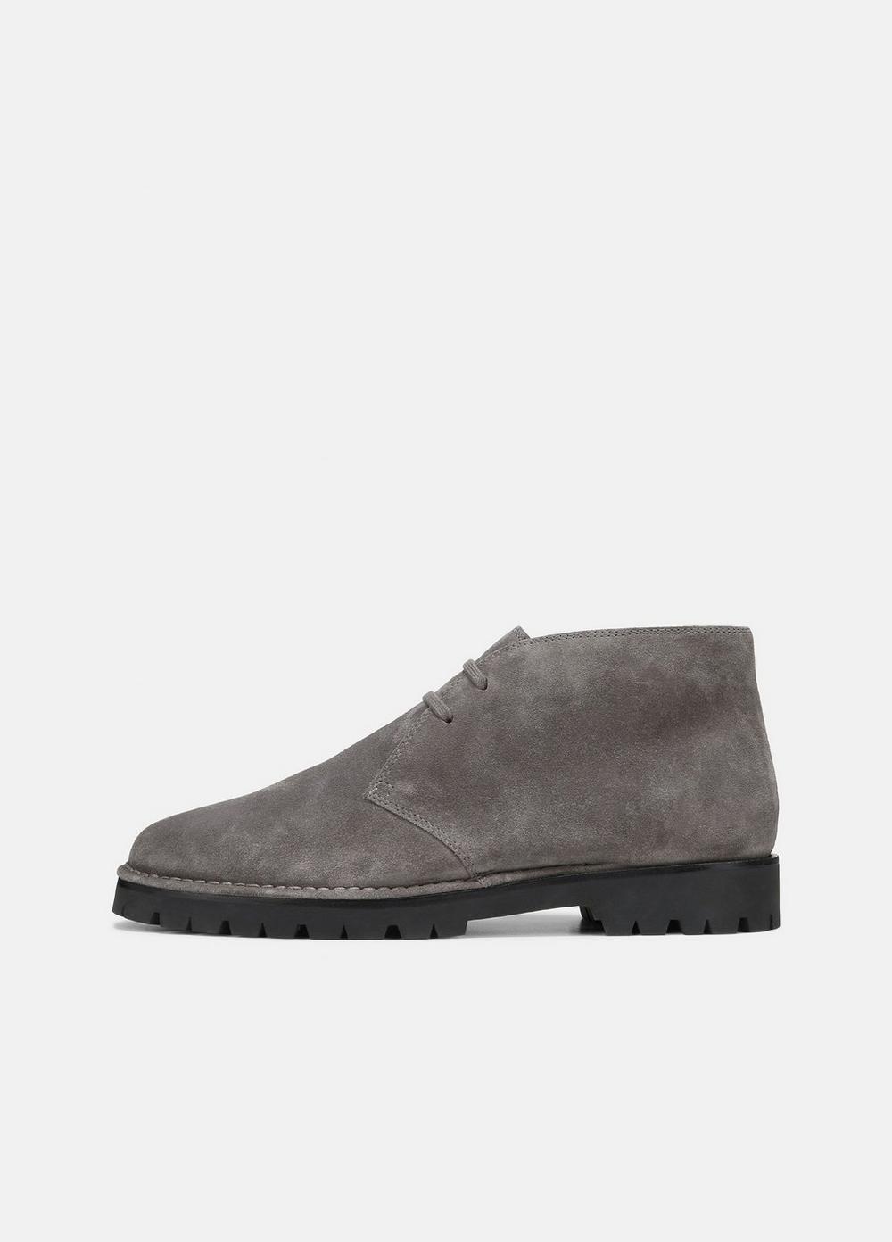 Men's Jerome Chukka Boot, Bark Grey, Size 8.5 Vince by Vince
