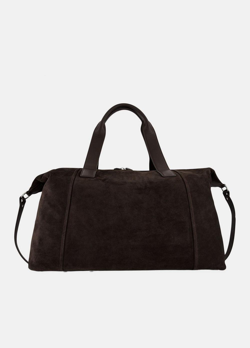 Men's Westmore Suede Duffle Bag, Tobacco Vince