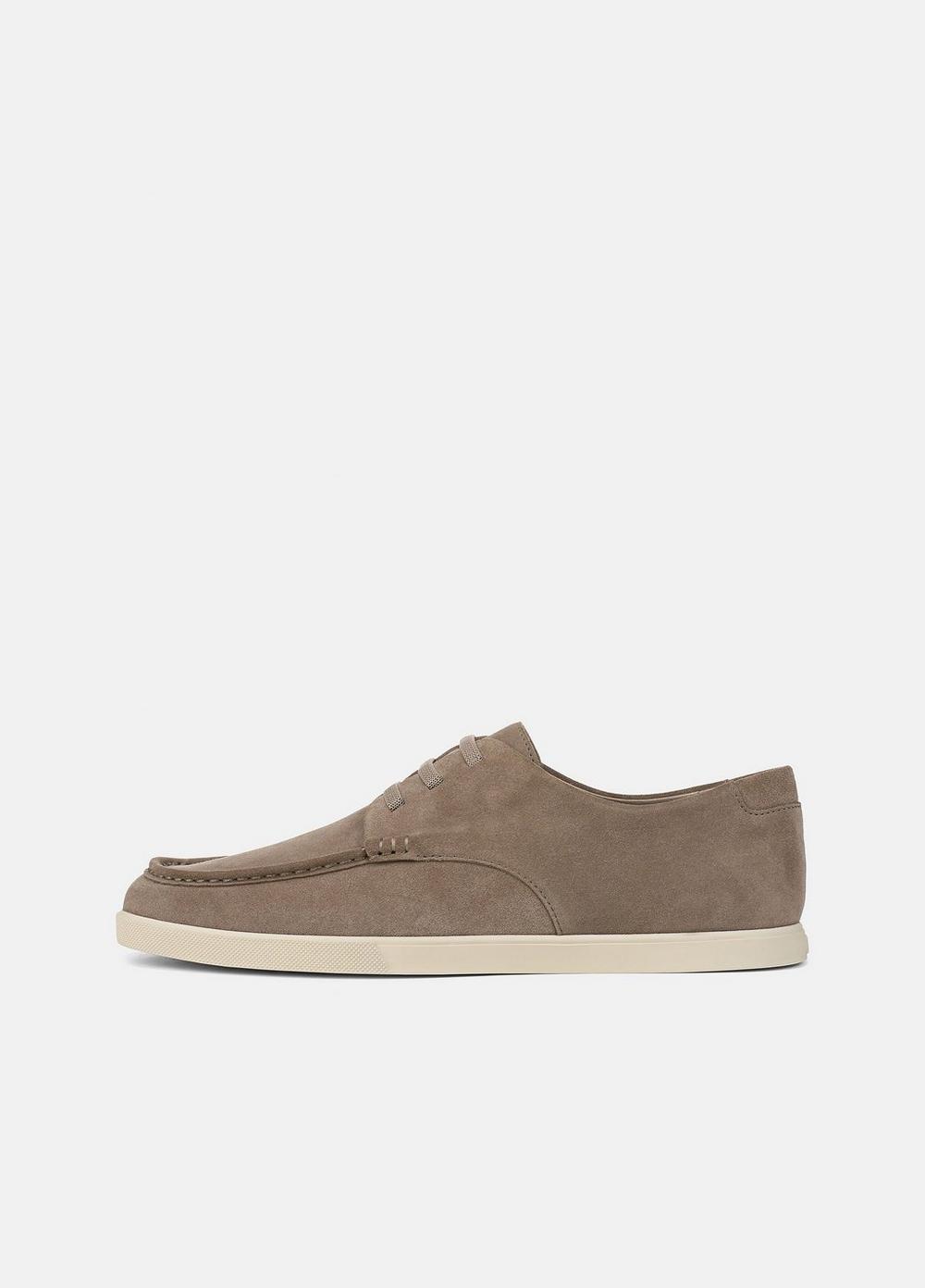 Men's Spencer Suede Oxford, Flint, Size 9.5 Vince