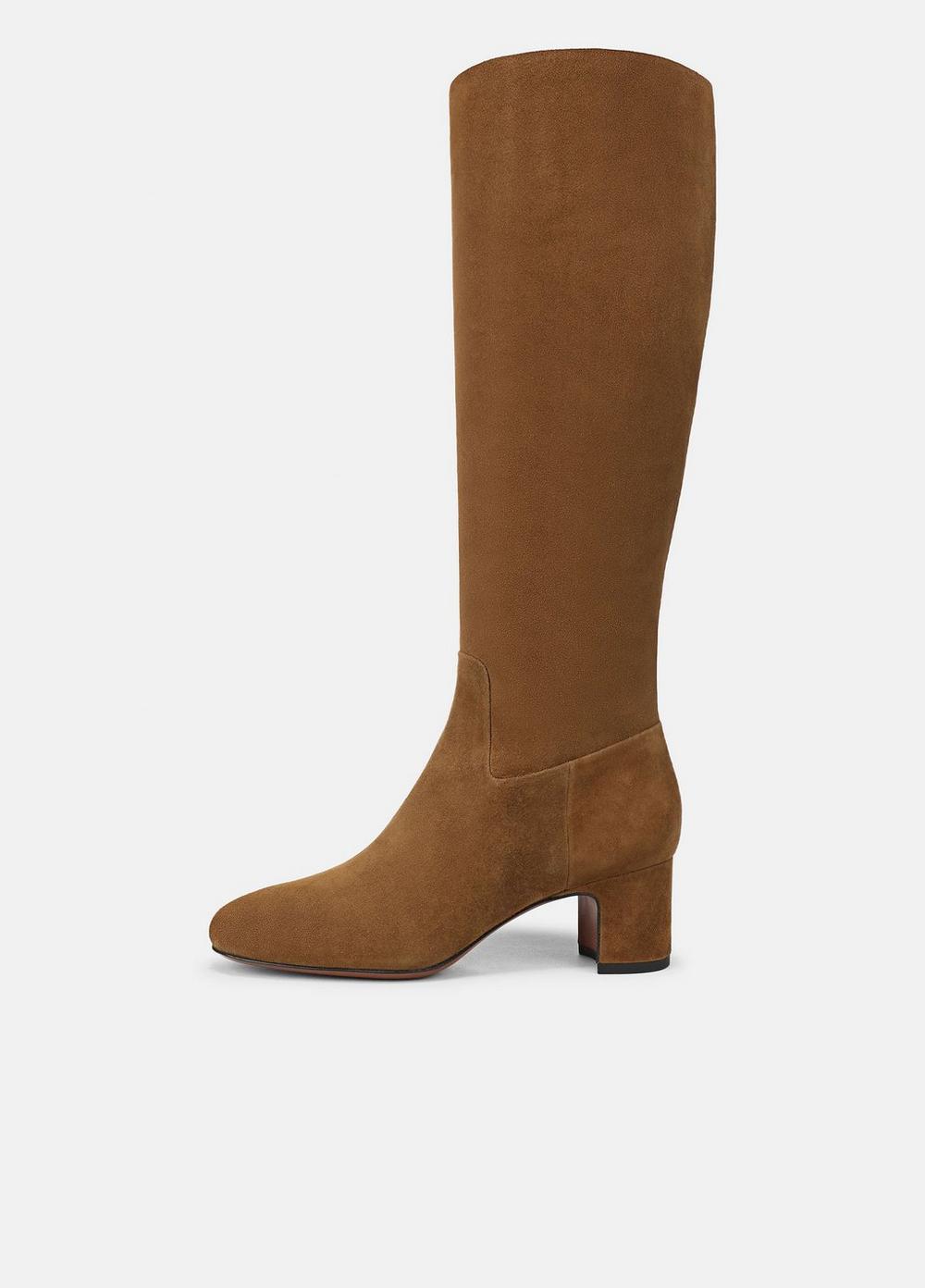 Women's Kellan Suede Knee Boot, Elmwood, Size 9 Vince