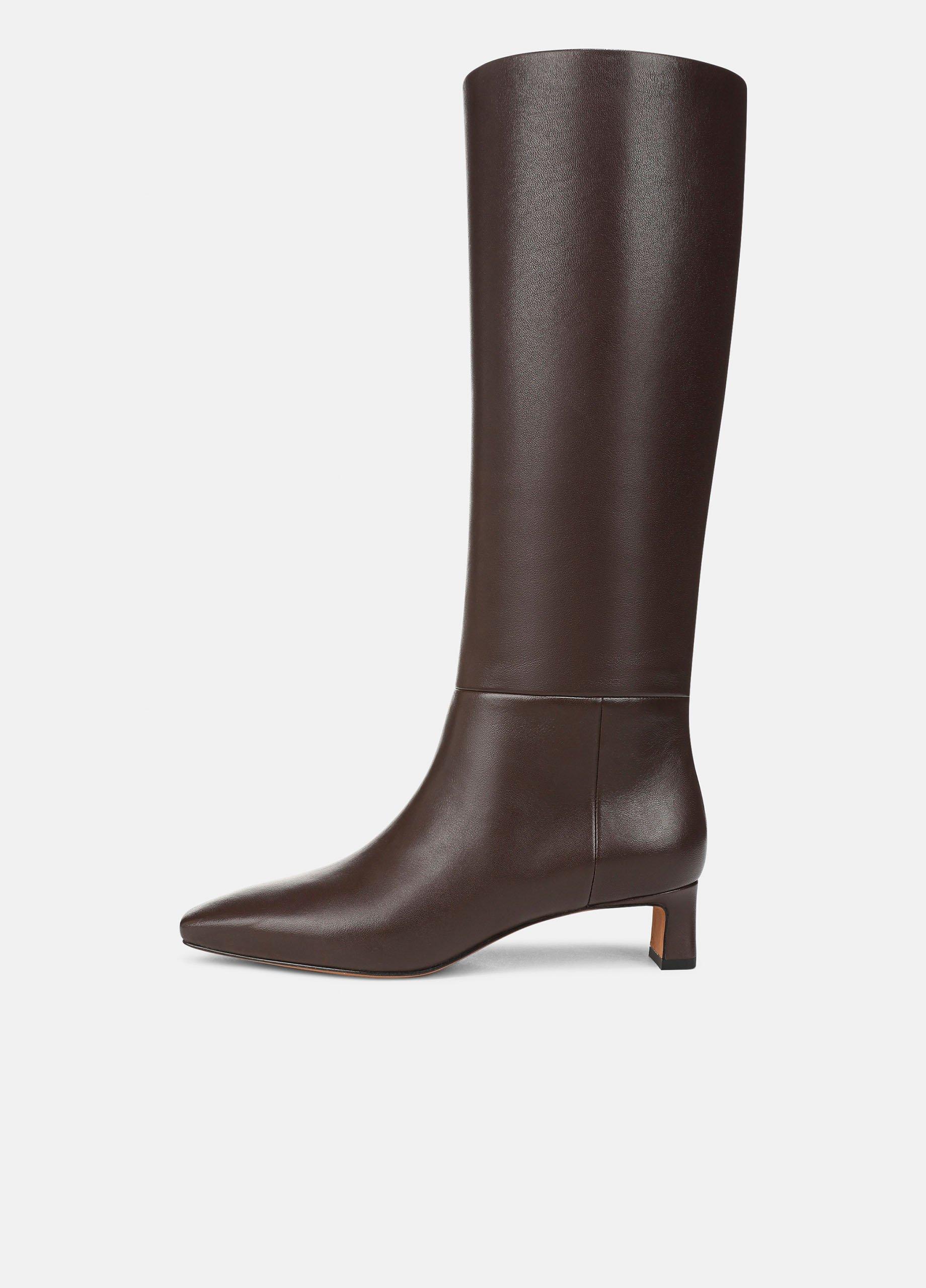 Women's Harlan Knee Boot, Cacao Brown, Size 5.5 Vince