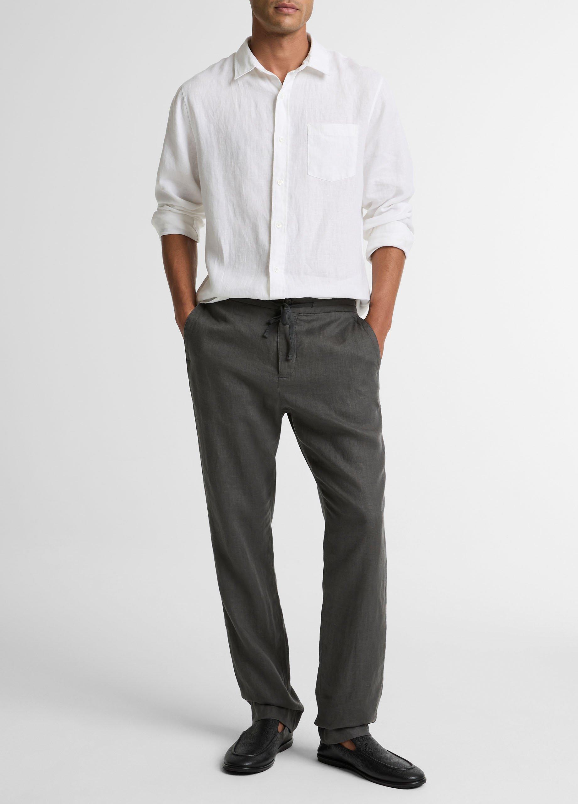 Men's Lightweight Hemp Pant, Slate, Size XXL Vince