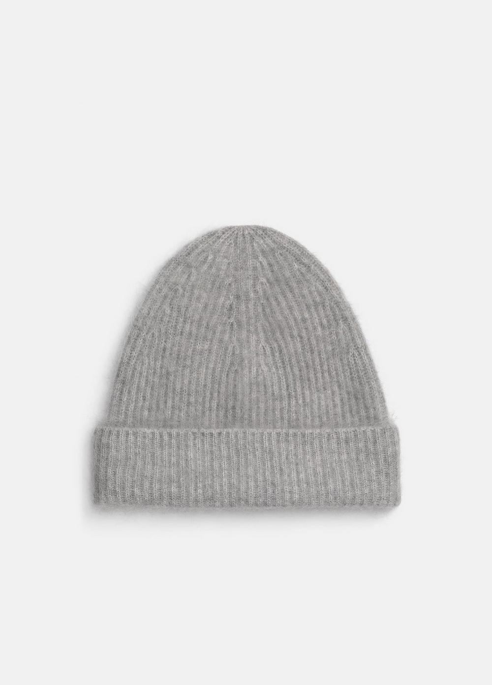 Women's Brushed Cashmere Beanie, Heather Grey Vince