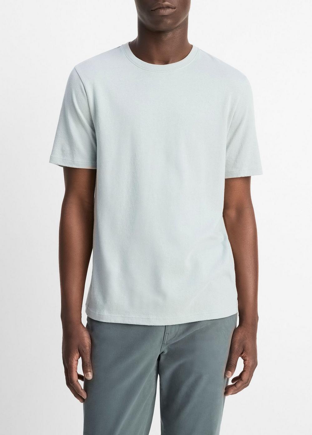 Men's Cotton T-Shirt, Skylight, Size S Vince