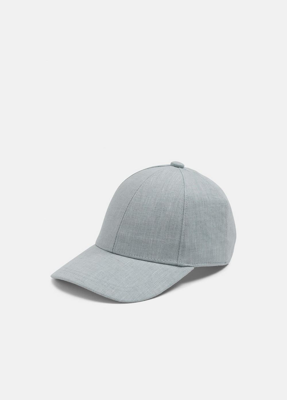 Men's Hemp Baseball Cap, Iron, Size S/M Vince