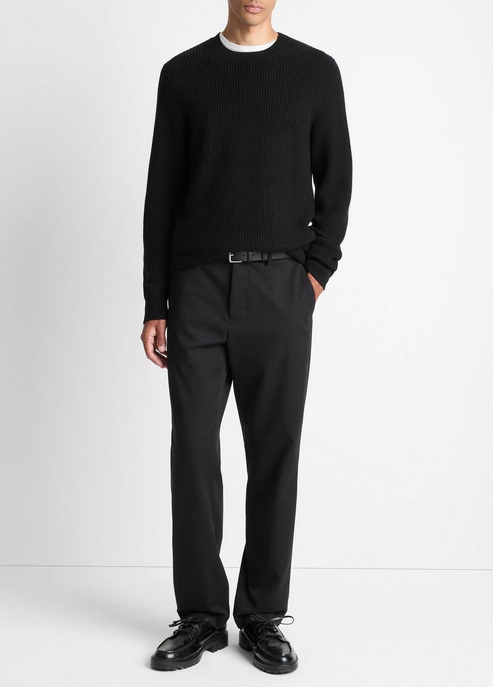 Men's Owen Athletic Cotton Officer Chino, Black, Size 29 Vince by Vince