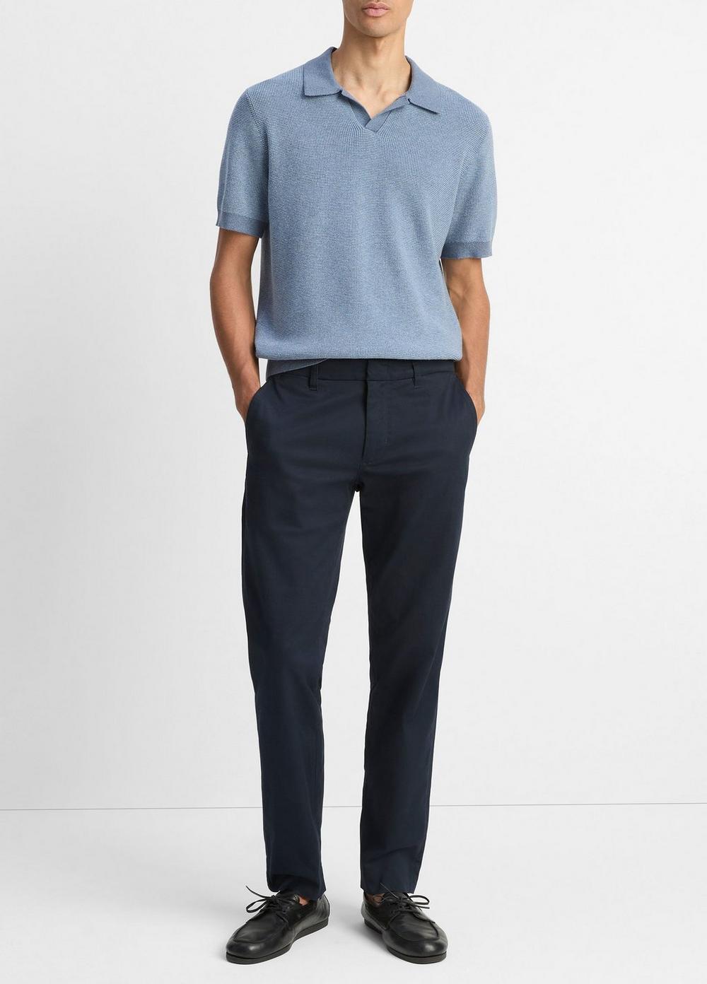 Men's Owen Athletic Washed Cotton Pant, Coastal Blue, Size 30 Vince