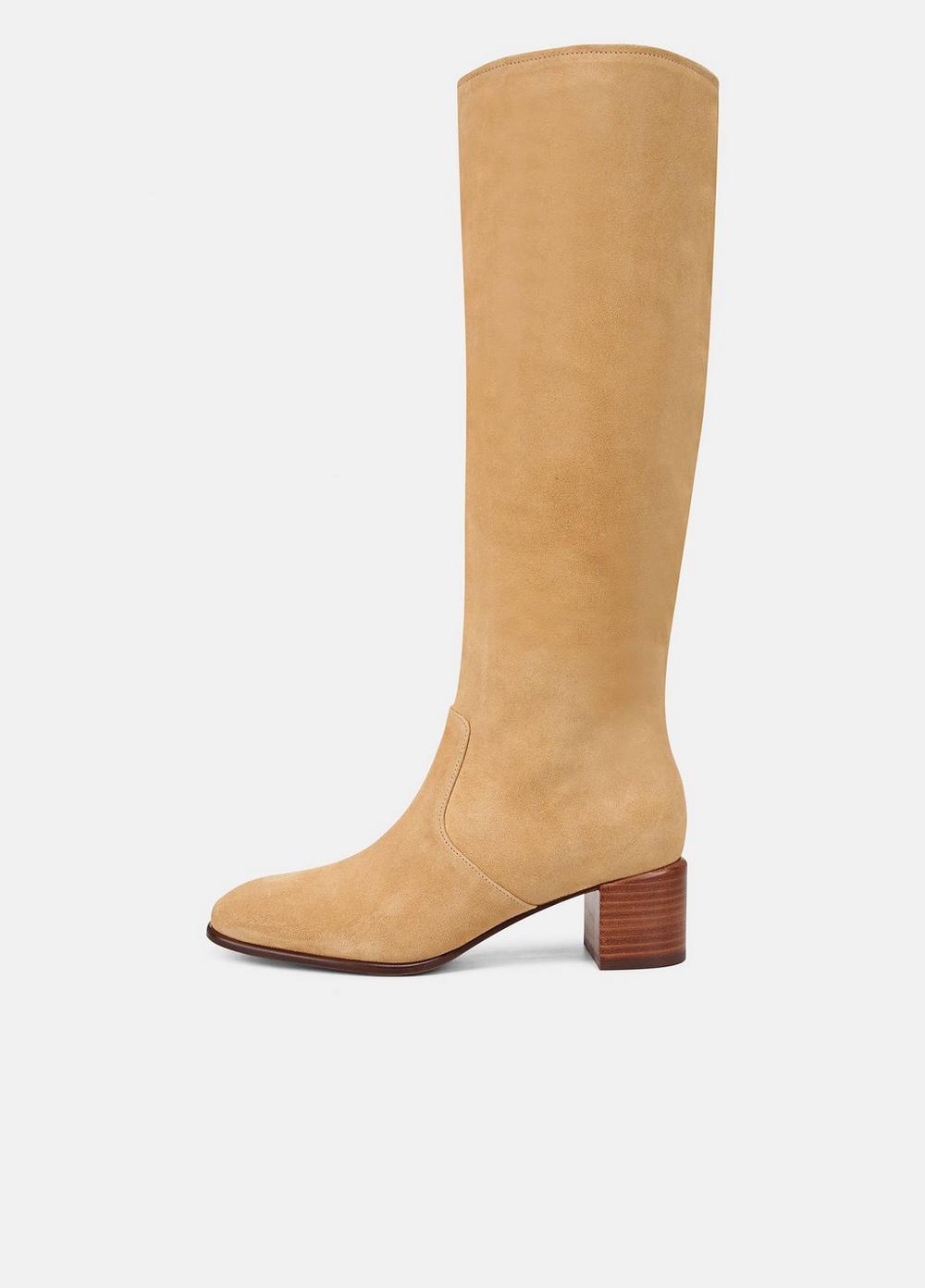 Women's Arabel Tall Suede Knee Boot, Miele, Size 8.5 Vince