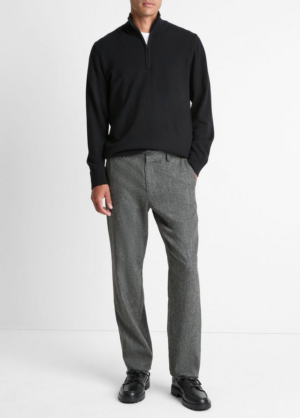 Men's Owen Athletic Mélange Trouser, Medium Heather Grey, Size 29 Vince by Vince