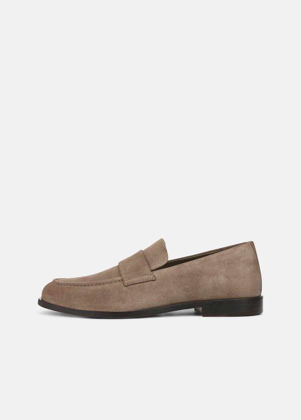 Men's Montebello Suede Loafer, Flint, Size 8.5 Vince