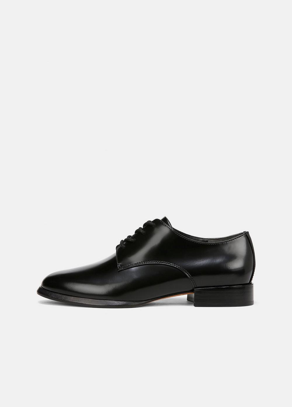 Women's Niko Leather Oxford, Black, Size 7 Vince