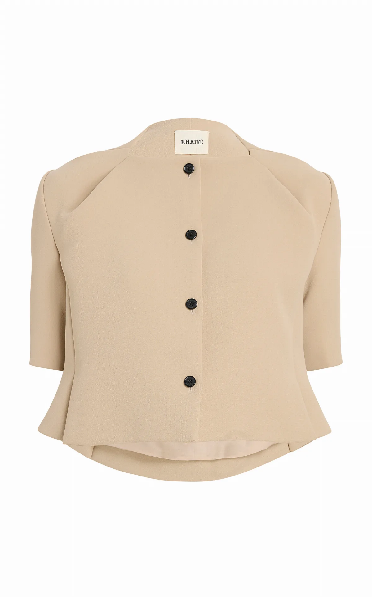 Franc Crepe Peplum Jacket