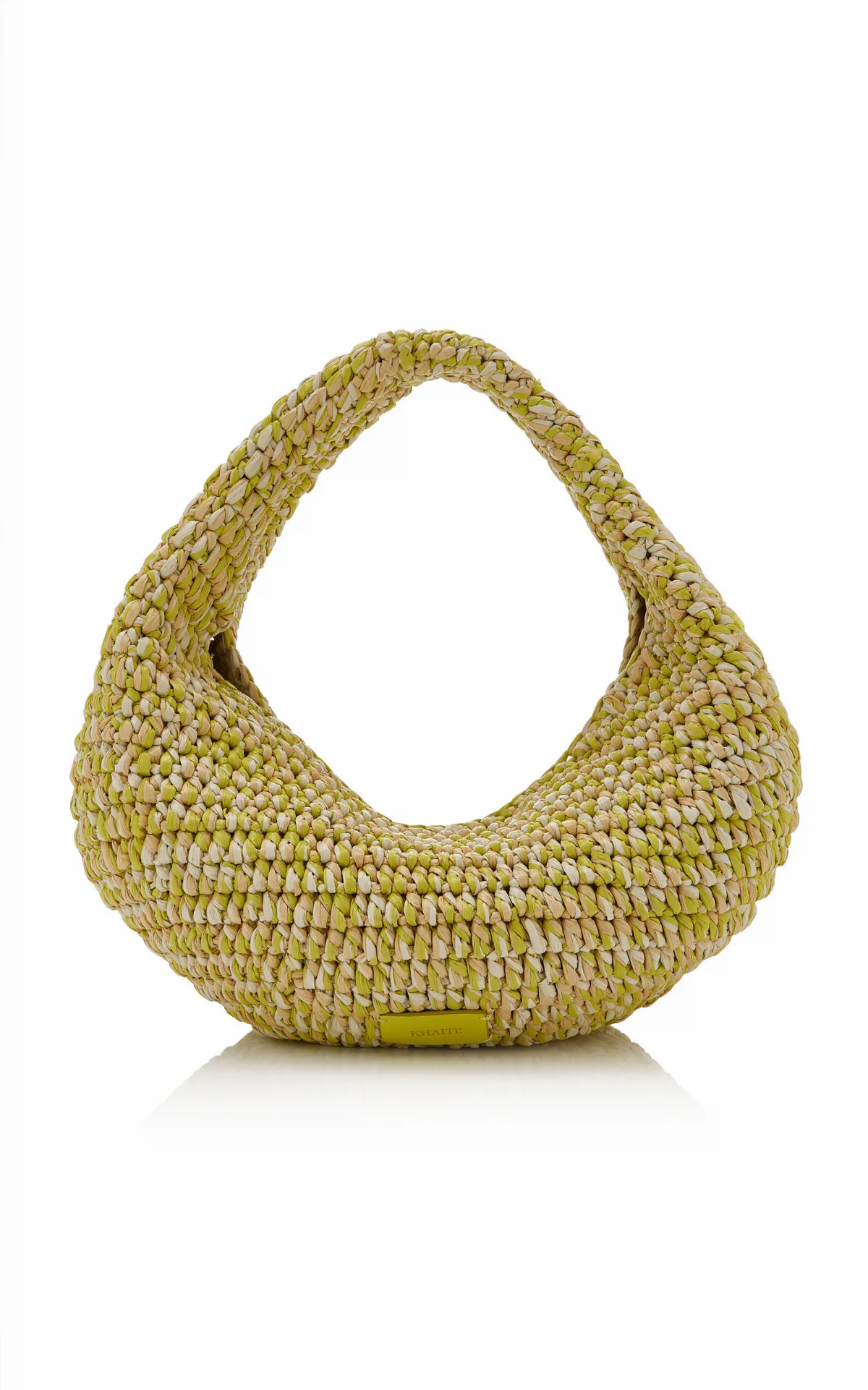 Olivia Medium Raffia Hobo Bag