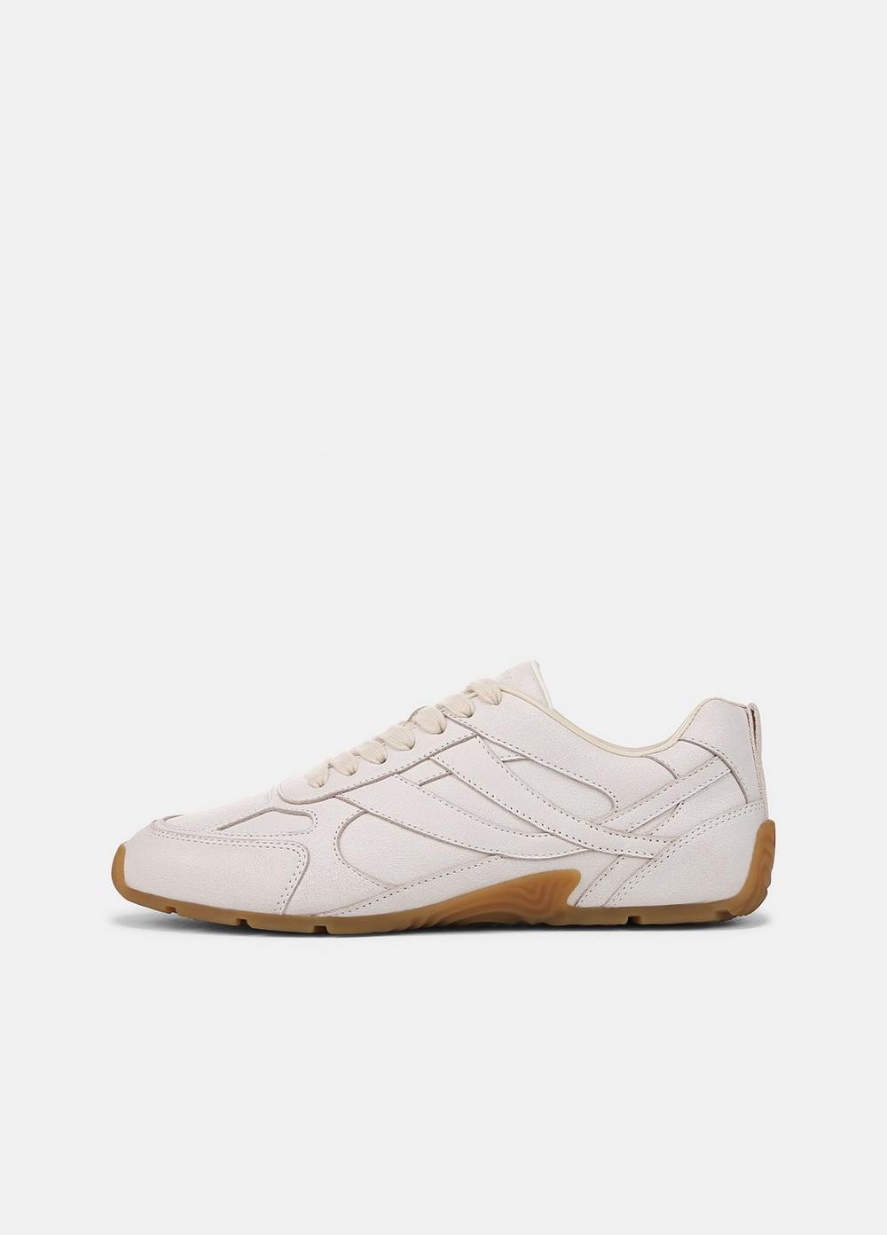 Women's Mojave Leather & Suede Trainer Sneaker, Sabbia Multi, Size 5 Vince