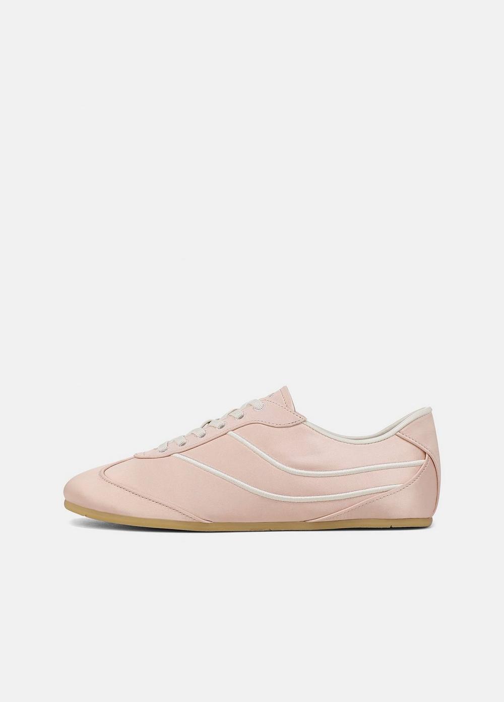 Women's Sunset Satin Trainer, Casa Rosa, Size 5 Vince