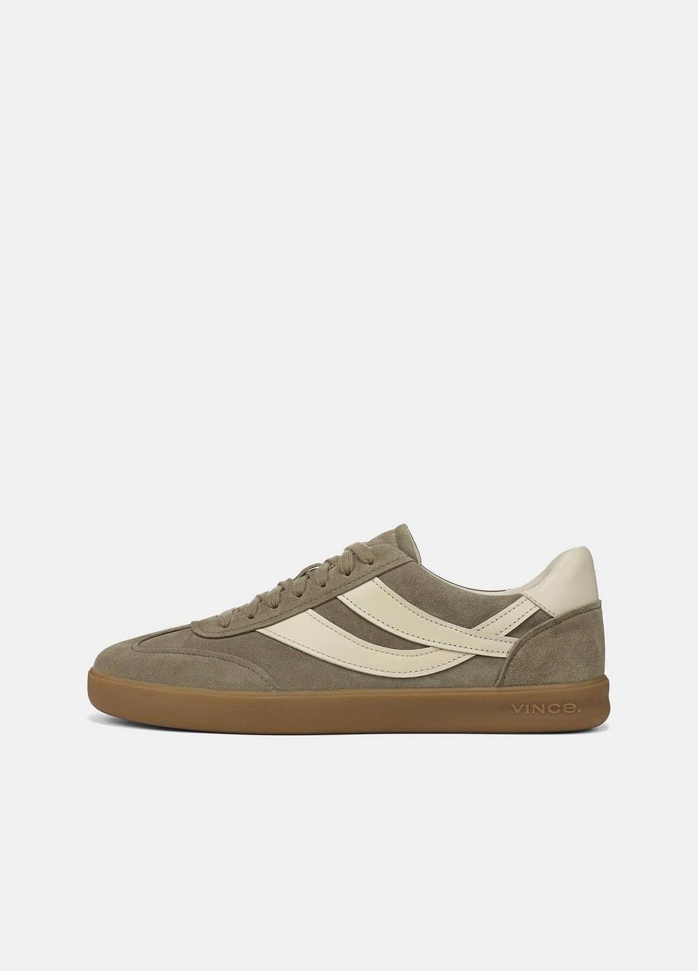 Men's Oasis Suede & Leather Sneaker, Kalamata/moonlight, Size 13 Vince