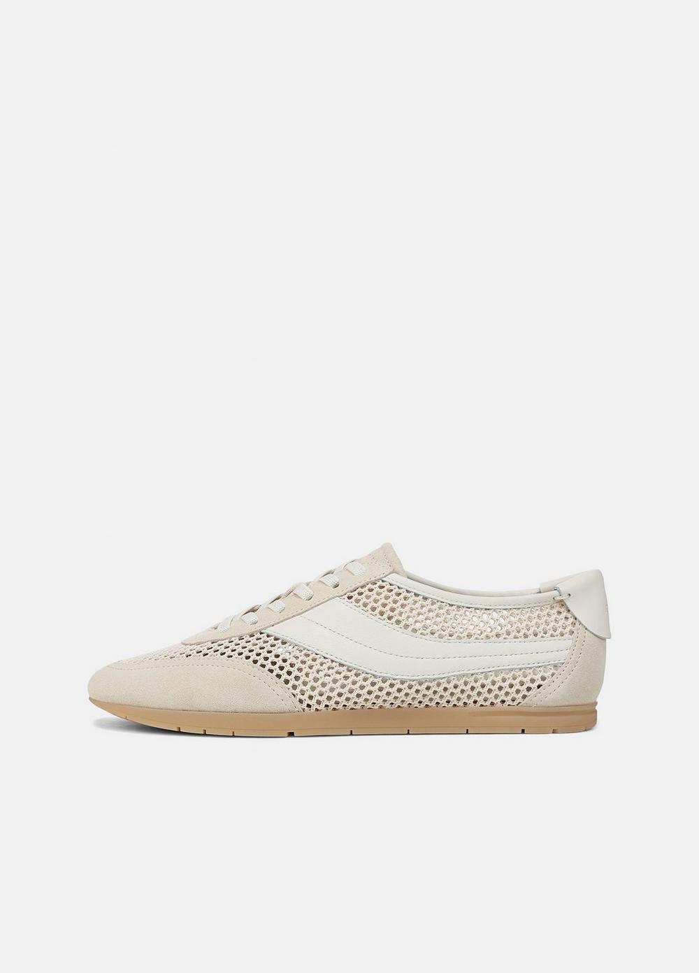 Women's La Suede & Netting Slip-On Runner Sneaker, Moonlight/milk, Size 5 Vince