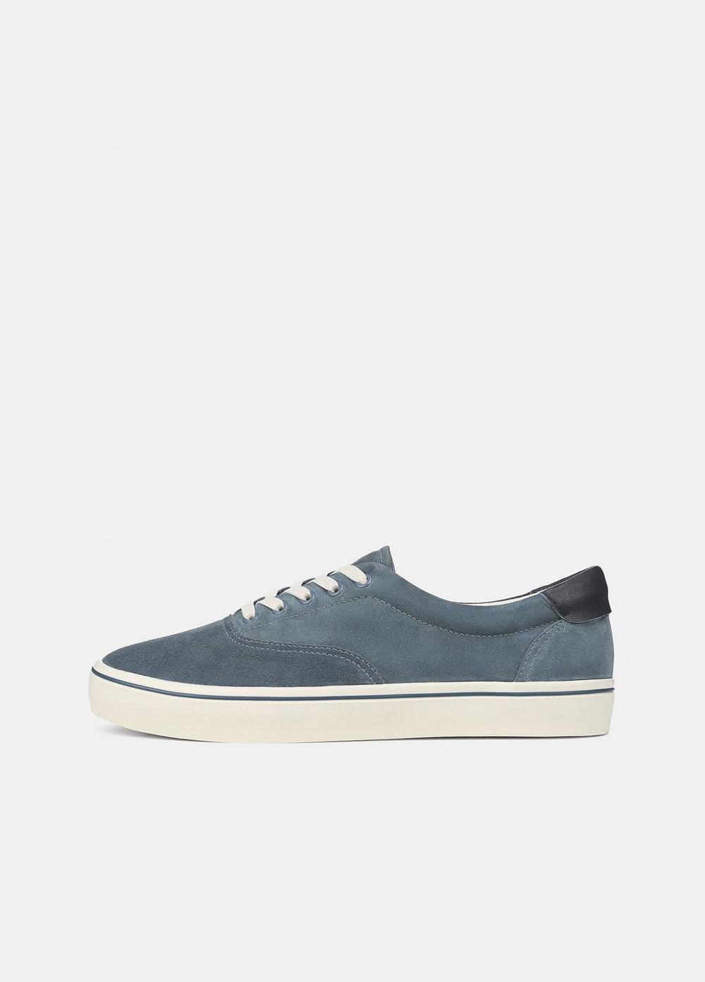 Men's Seaside Suede Sneaker, Uniform Blue, Size 11 Vince