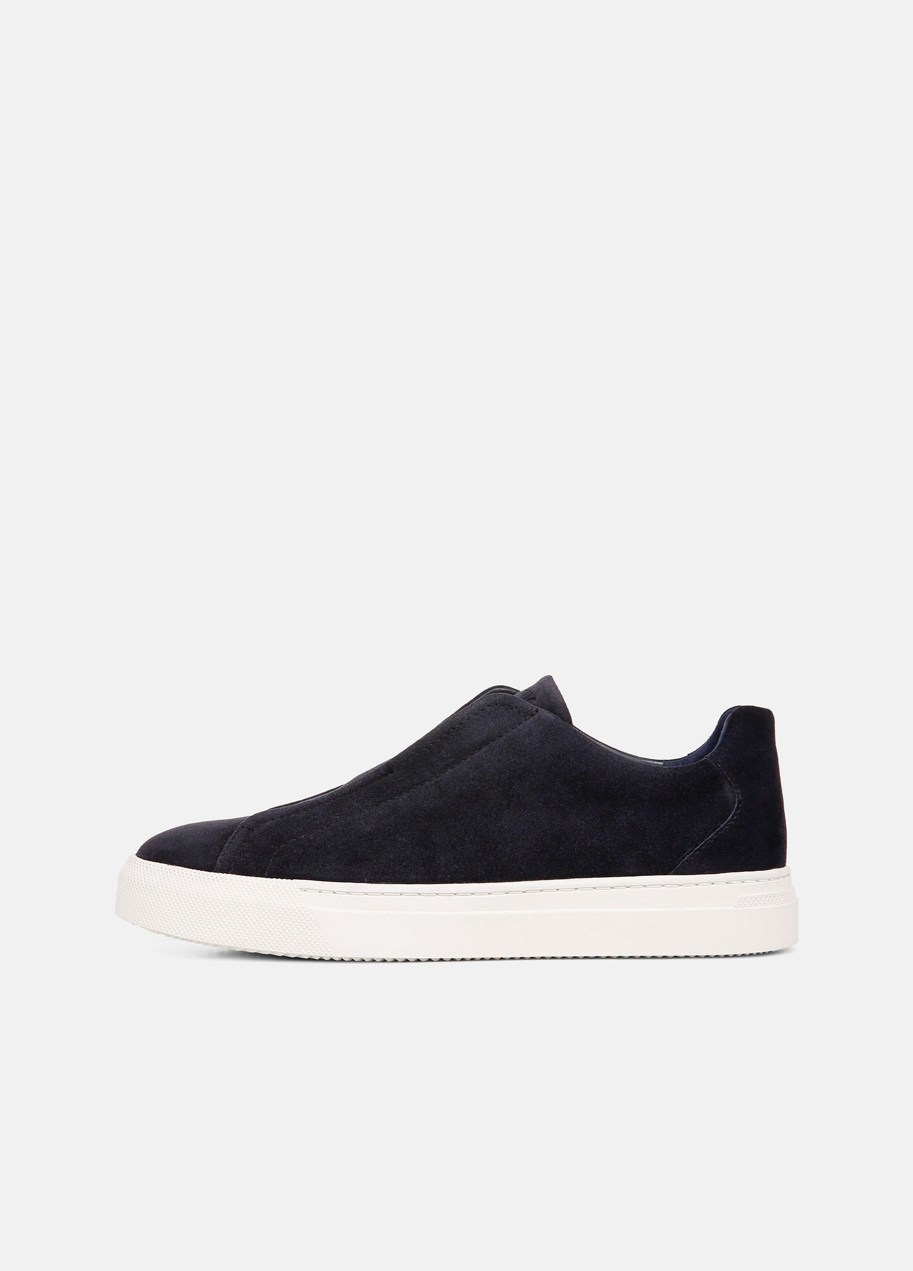 Men's Lakewood Suede Sneaker, Coastal Blue, Size 9.5 Vince