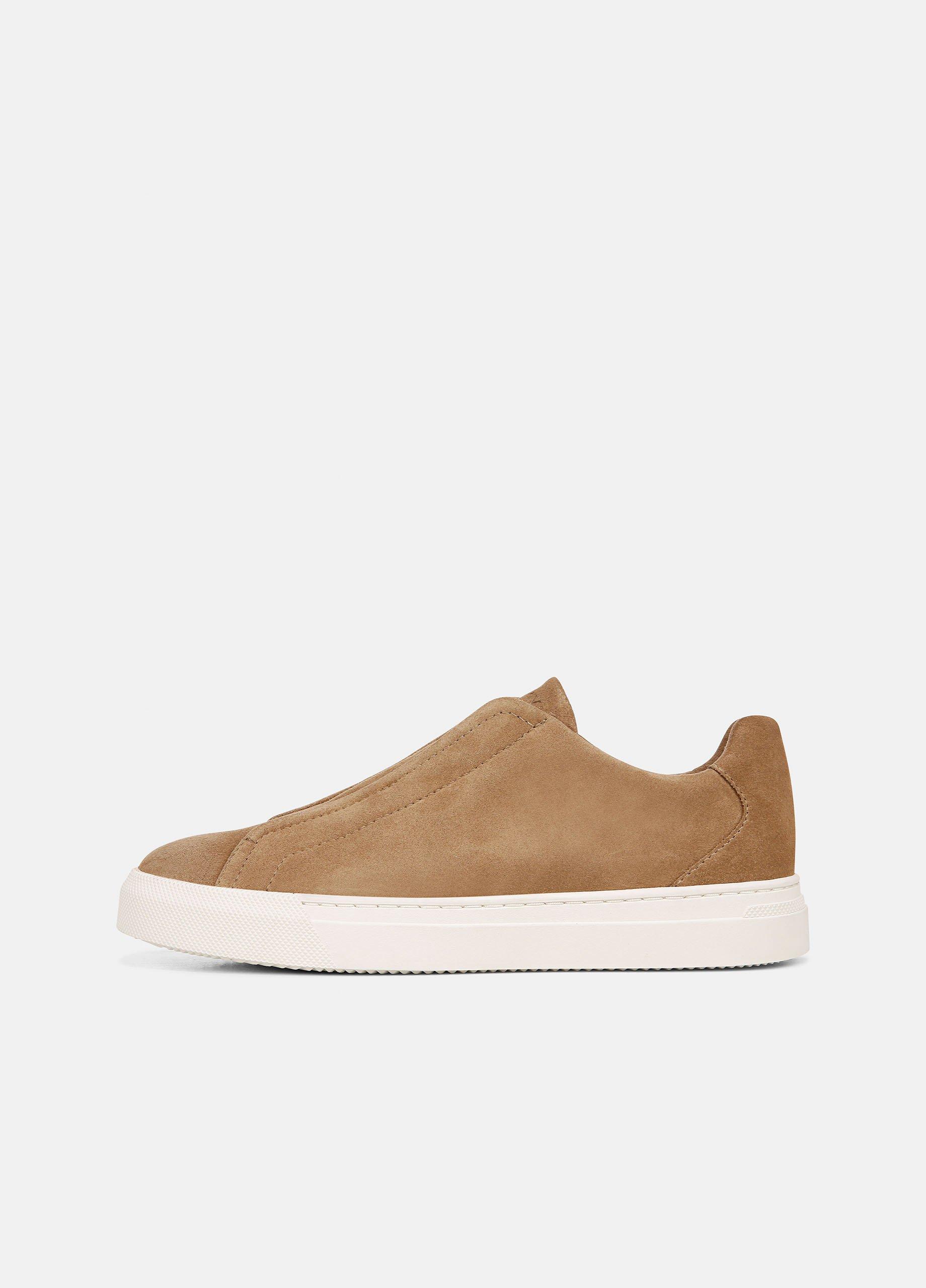 Men's Lakewood Suede Sneaker, New Camel, Size 11.5 Vince