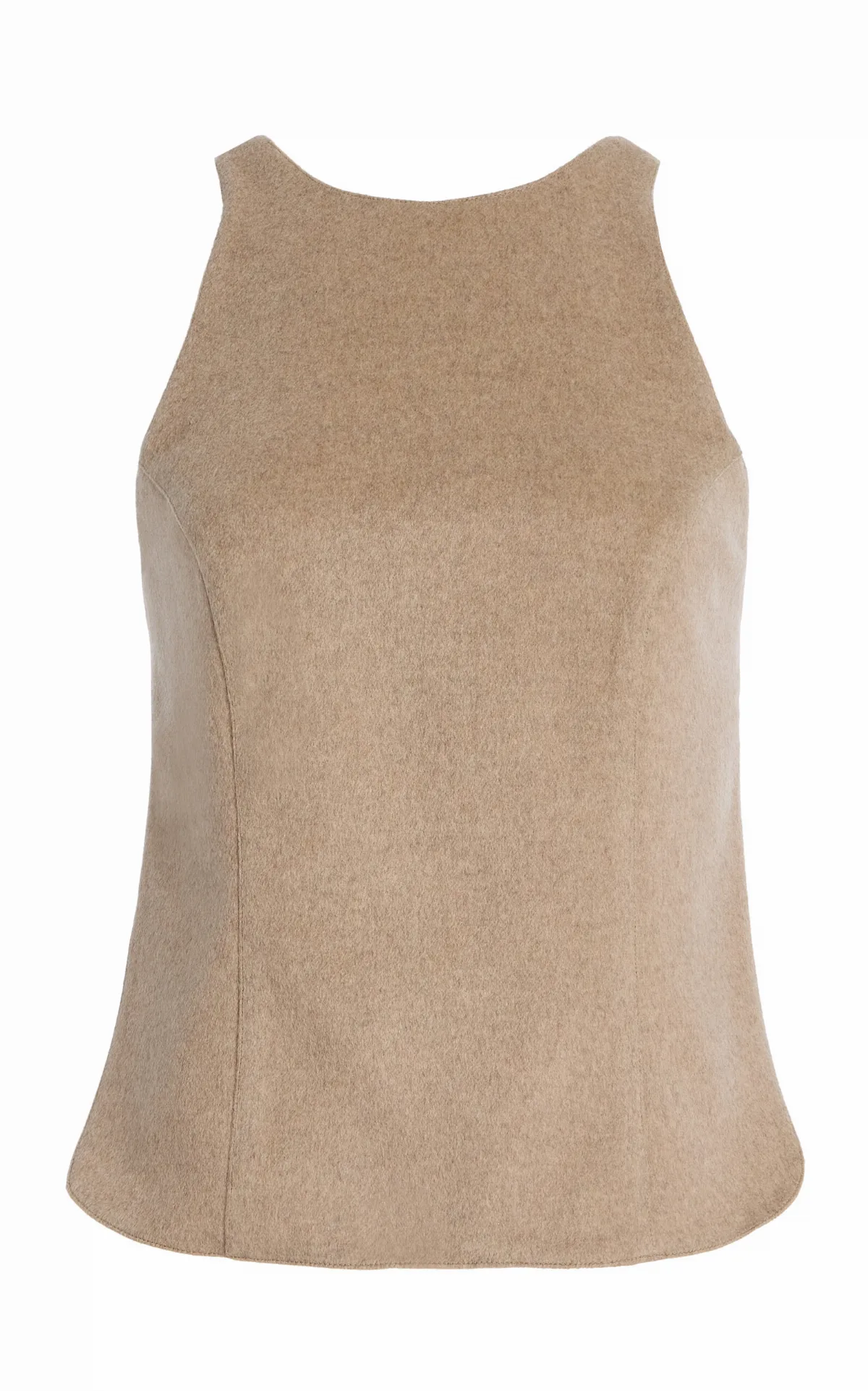 The Backless Wool-Blend Top