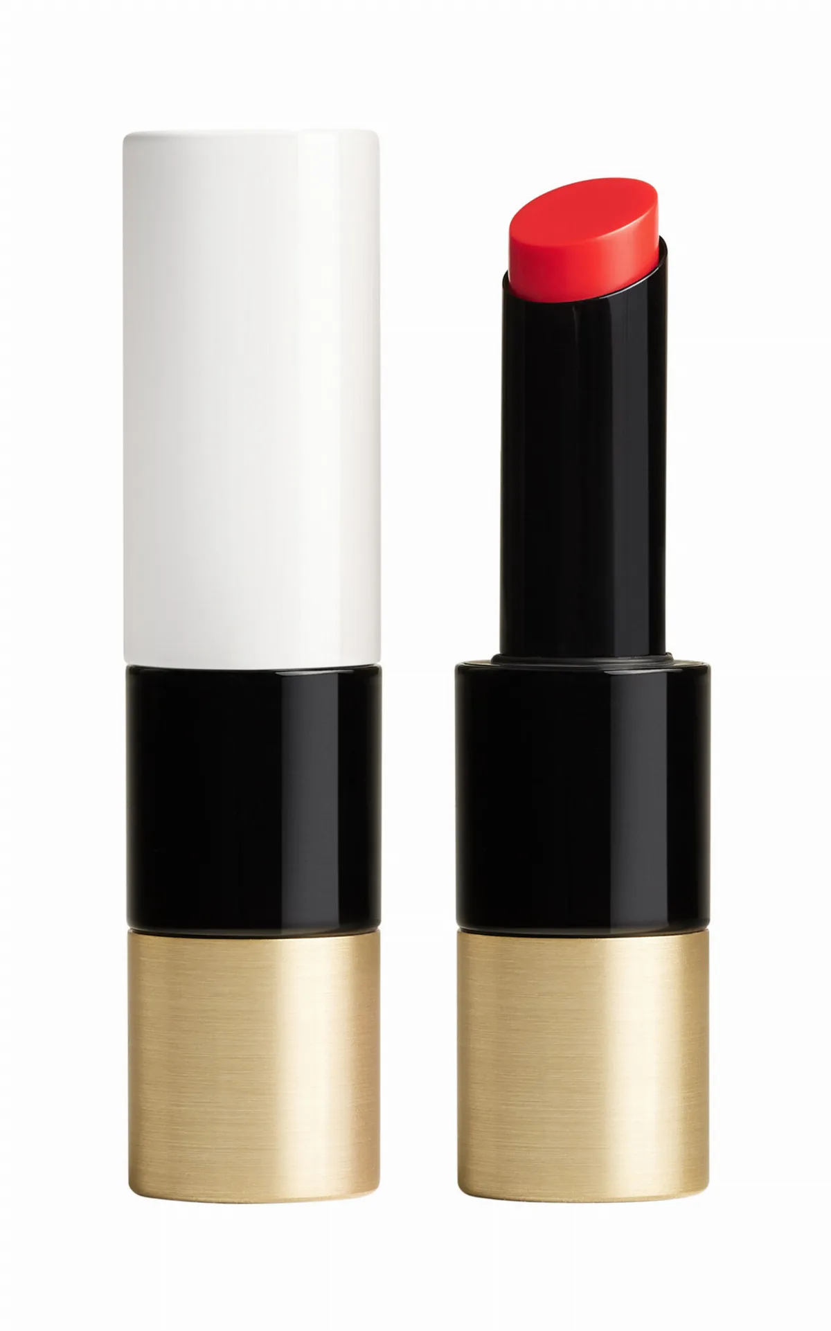 Rouge Herms Silky Lipstick Shine - 34 - Corail Japur