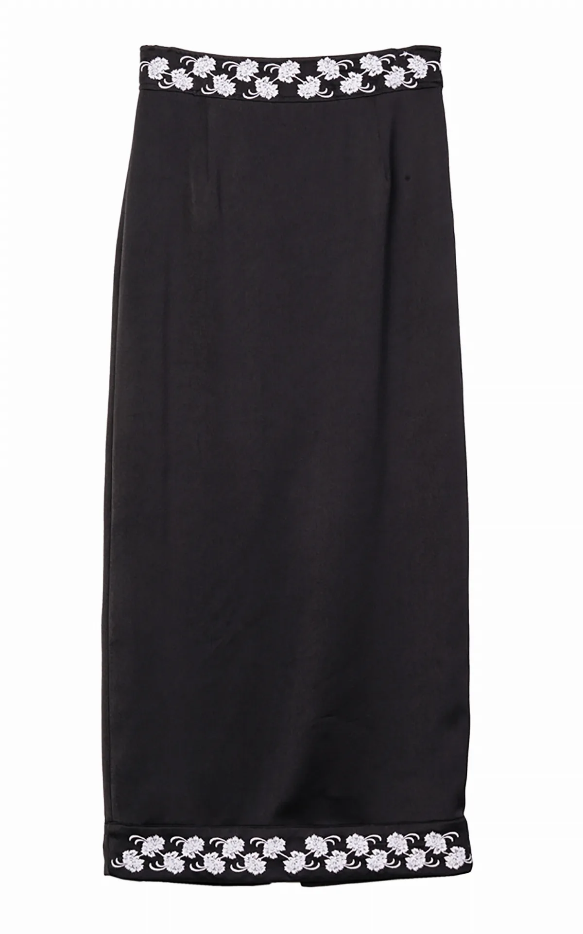 Elly Satin Midi Skirt