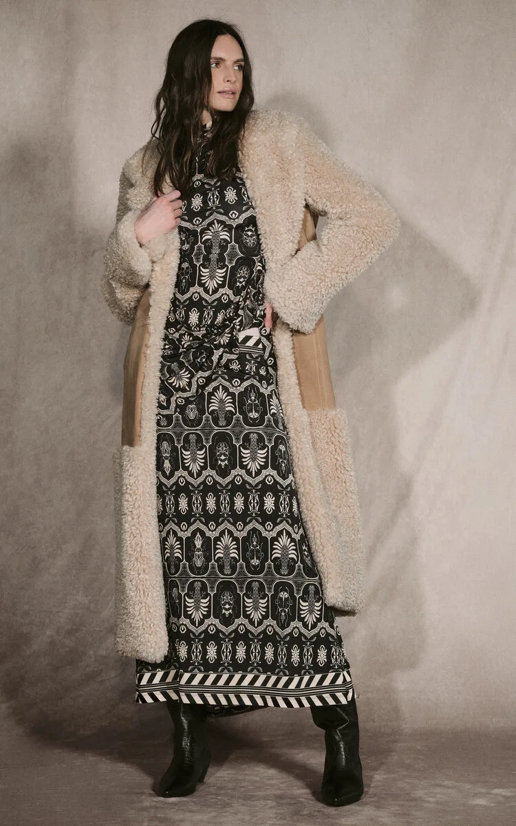 Wild Frontiers Midi Skirt by Johanna Ortiz