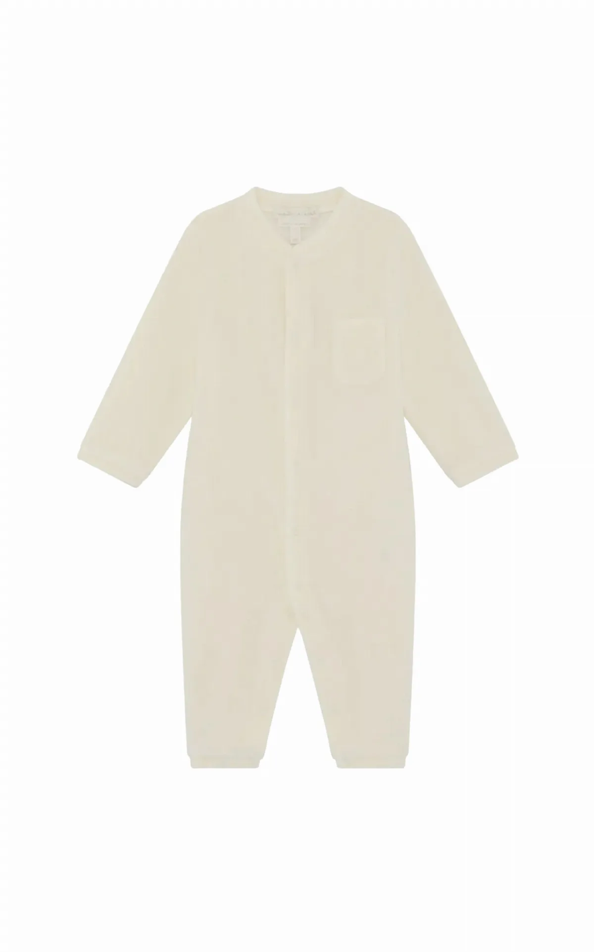 Velour Angel Wing Infants' Footless Sleepsuit
