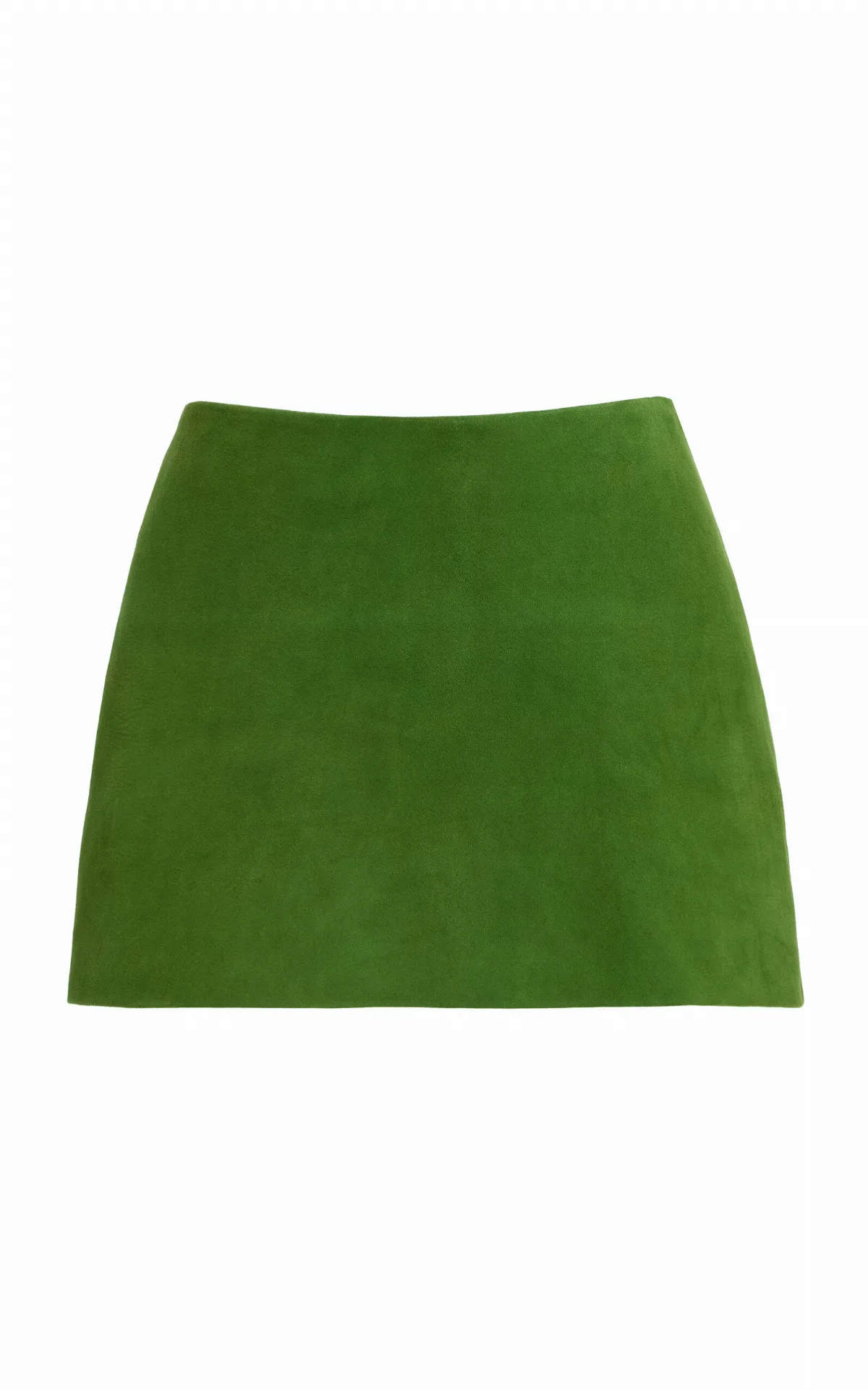 Crest Suede Mini Skirt