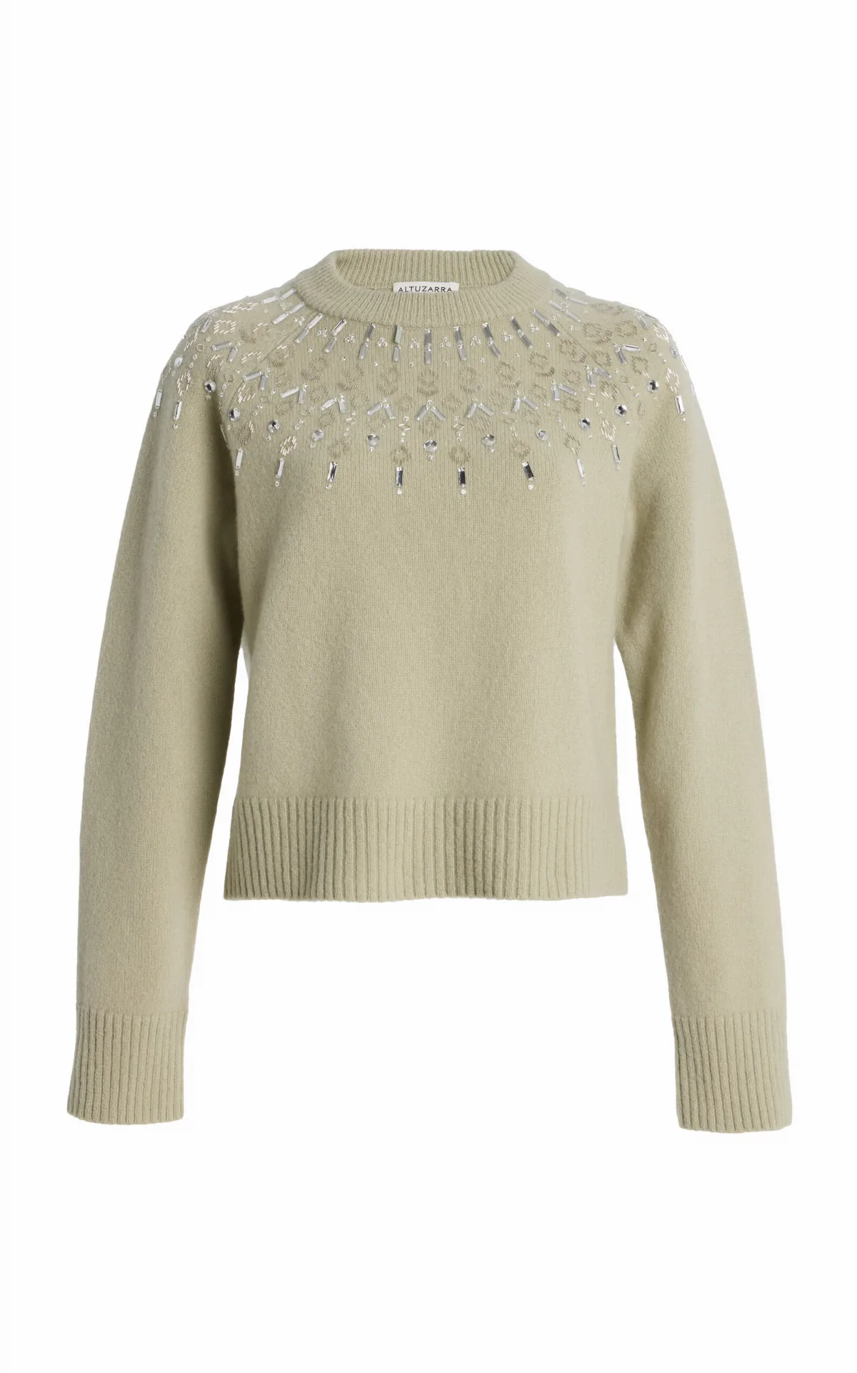 Harold Embellished Virgin Wool Sweater