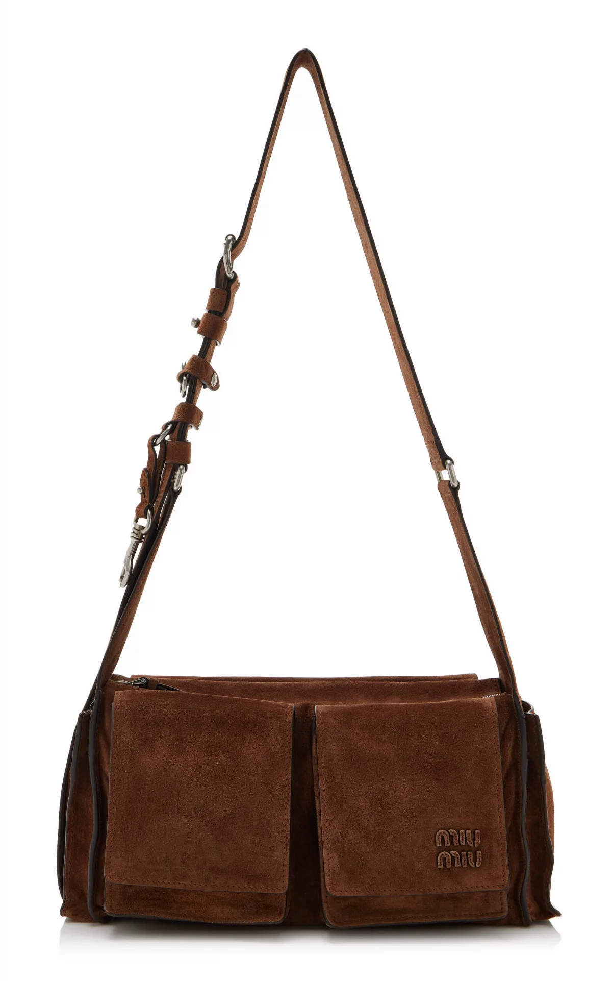 Utilitaire Suede Shoulder Bag