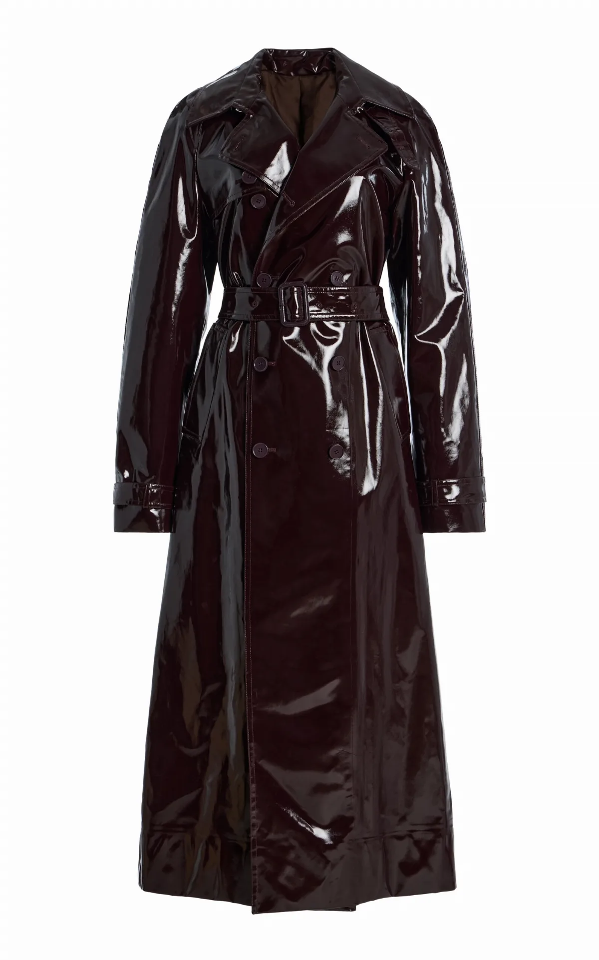 Edo Coated Canvas Trench Coat