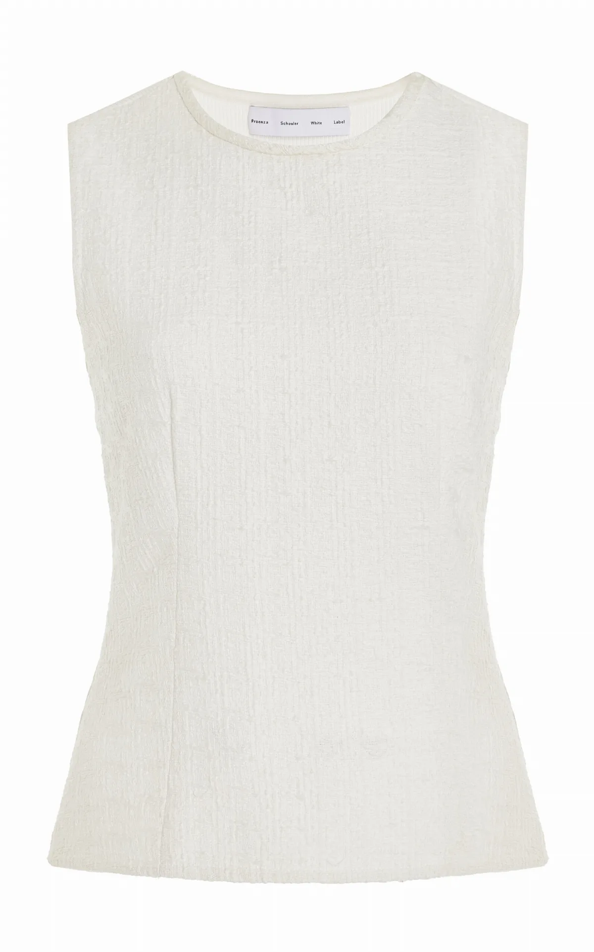 Hazel Cotton-Tweed Top