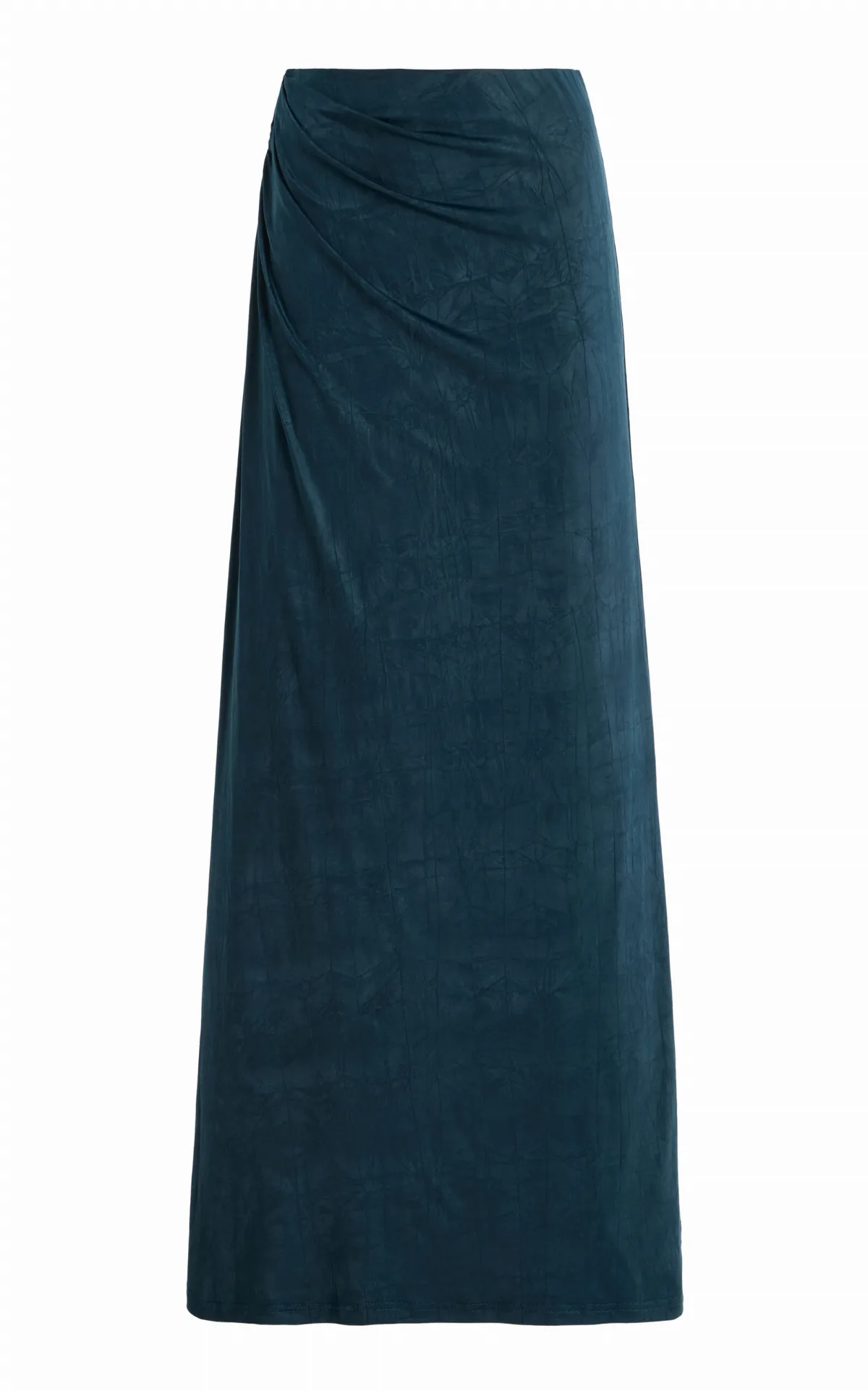Exclusive Priya Draped Jersey Maxi Skirt