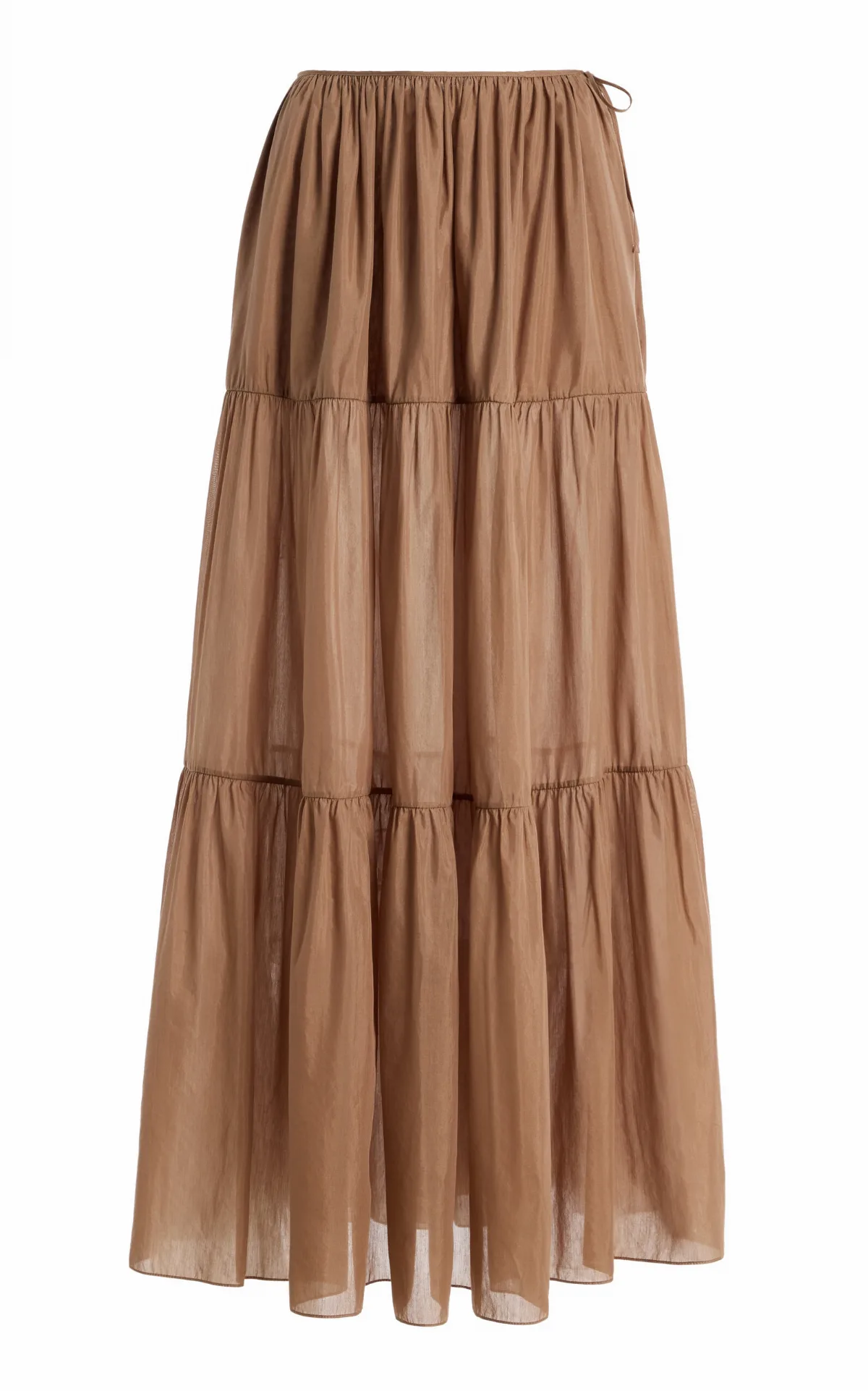 June Cotton-Silk Voile Skirt