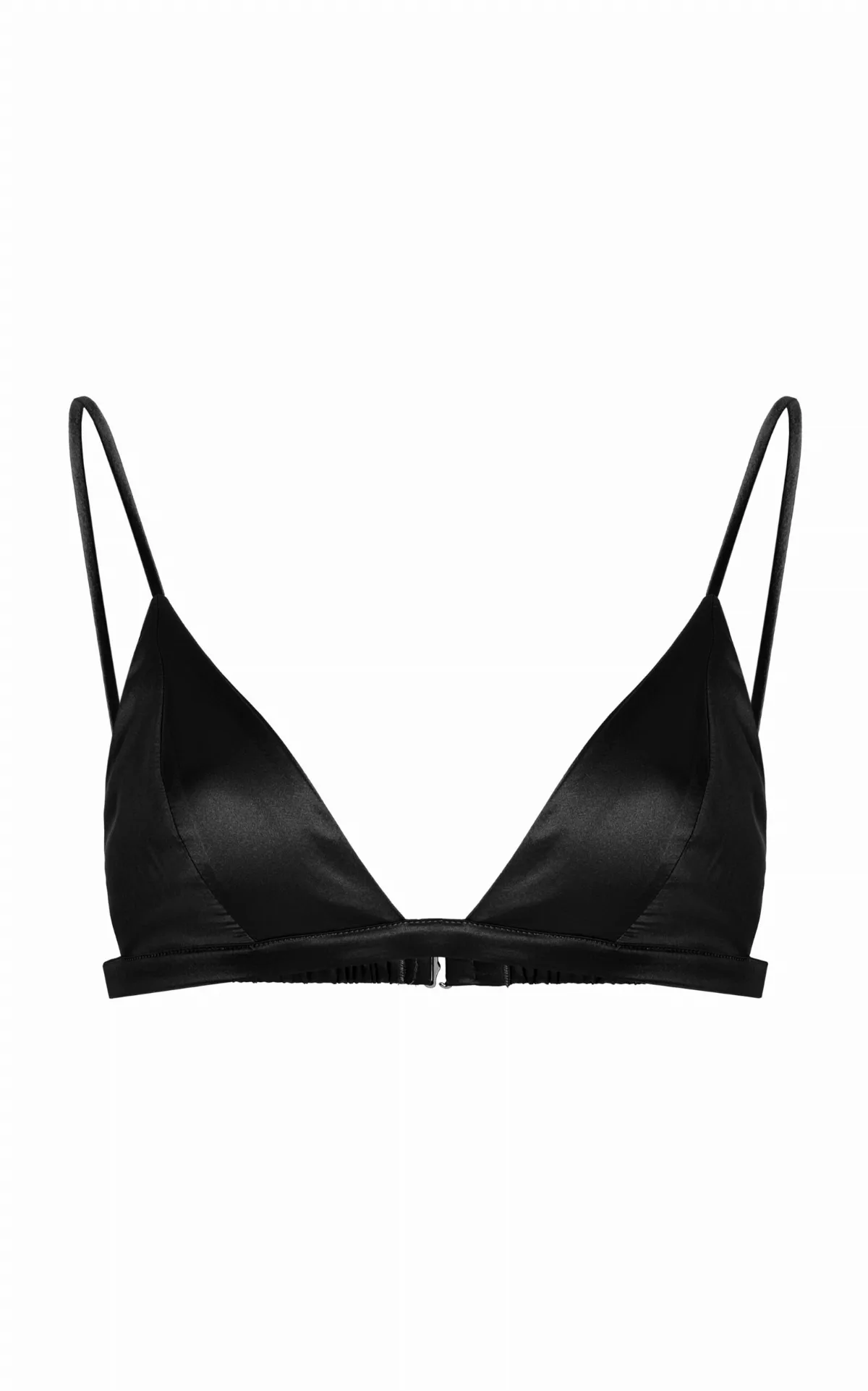 Luxe Stretch-Silk Triangle Bra