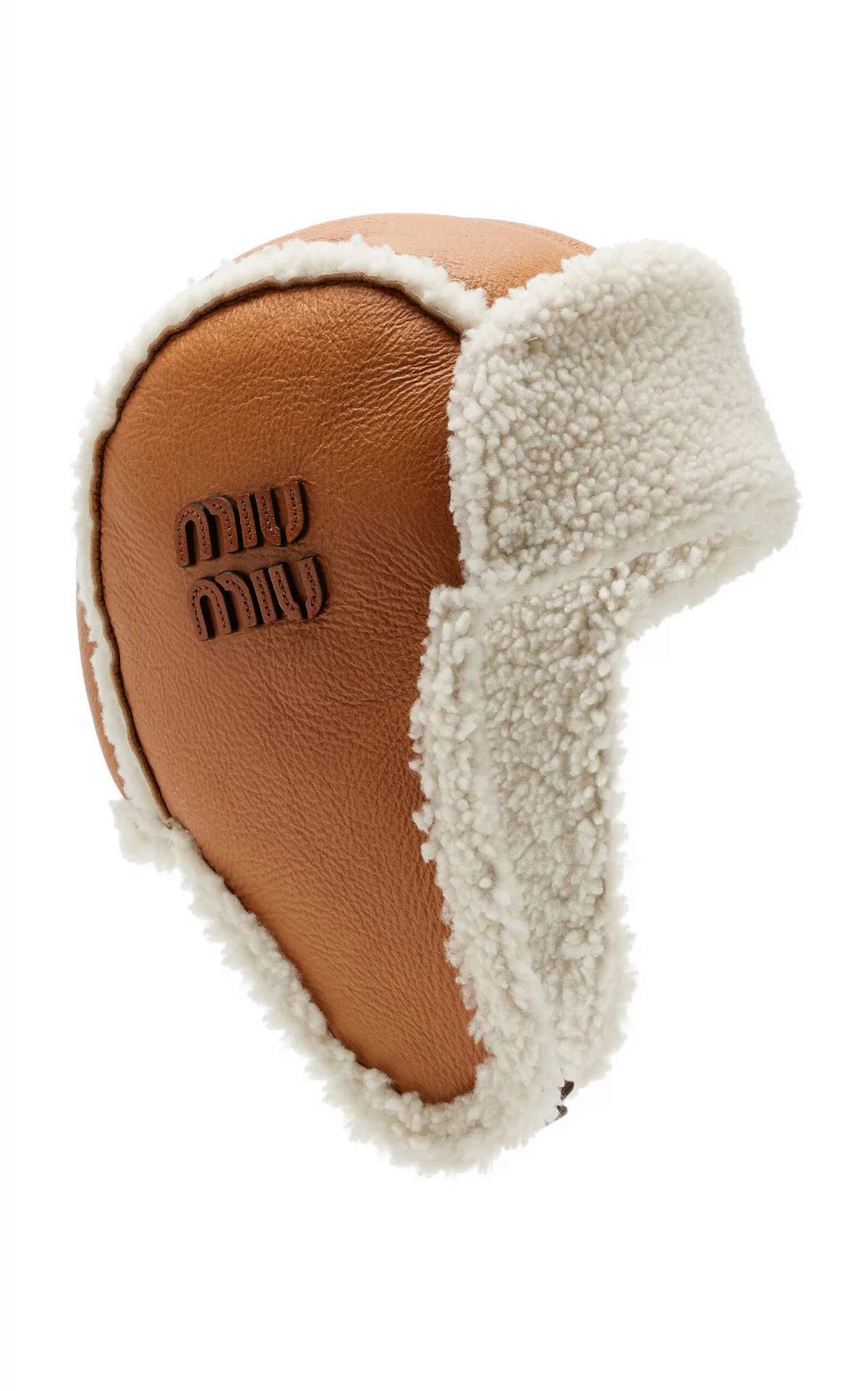 Shearling Hat by Miu Miu