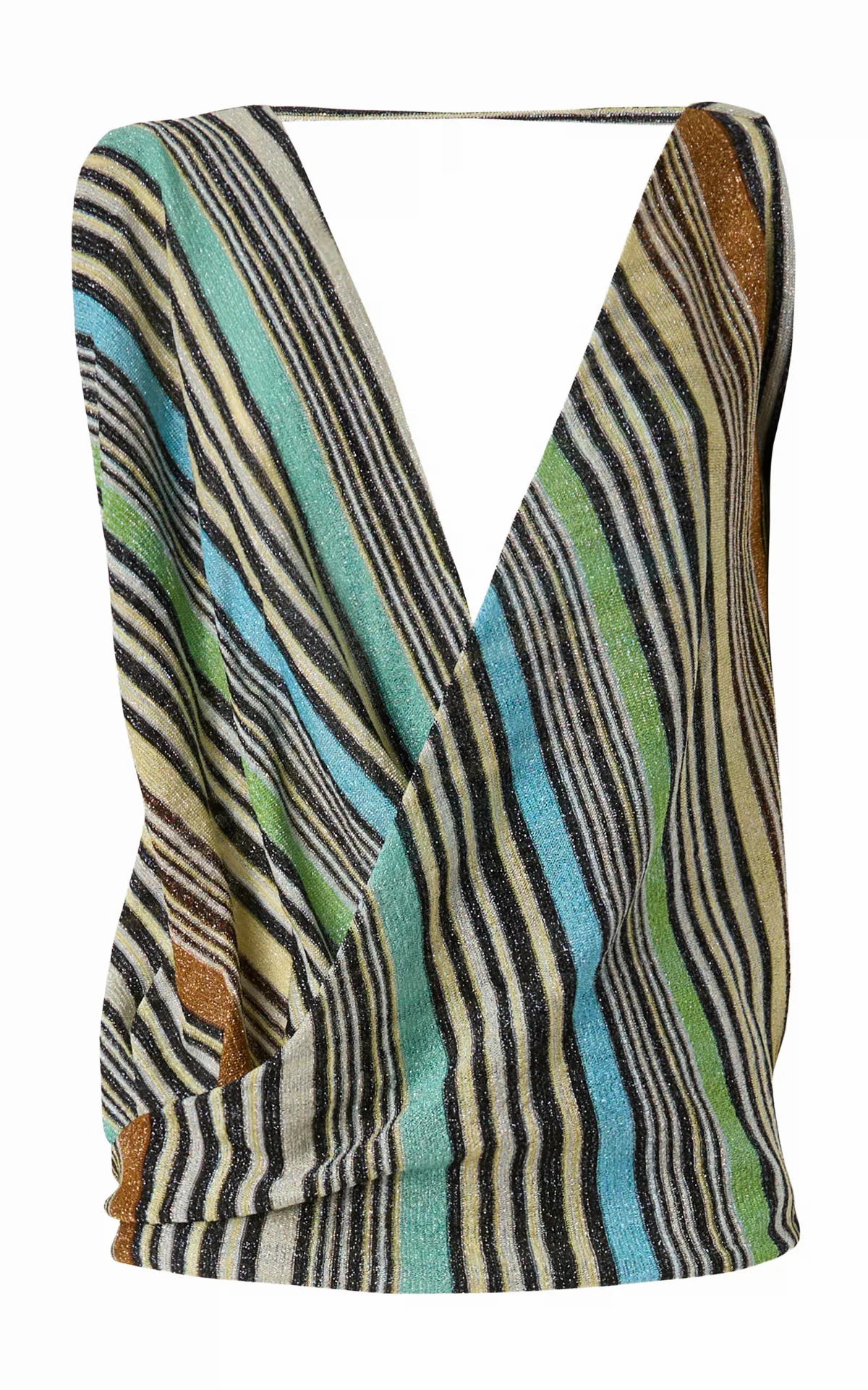 Draped Knit Wrap Top by Missoni