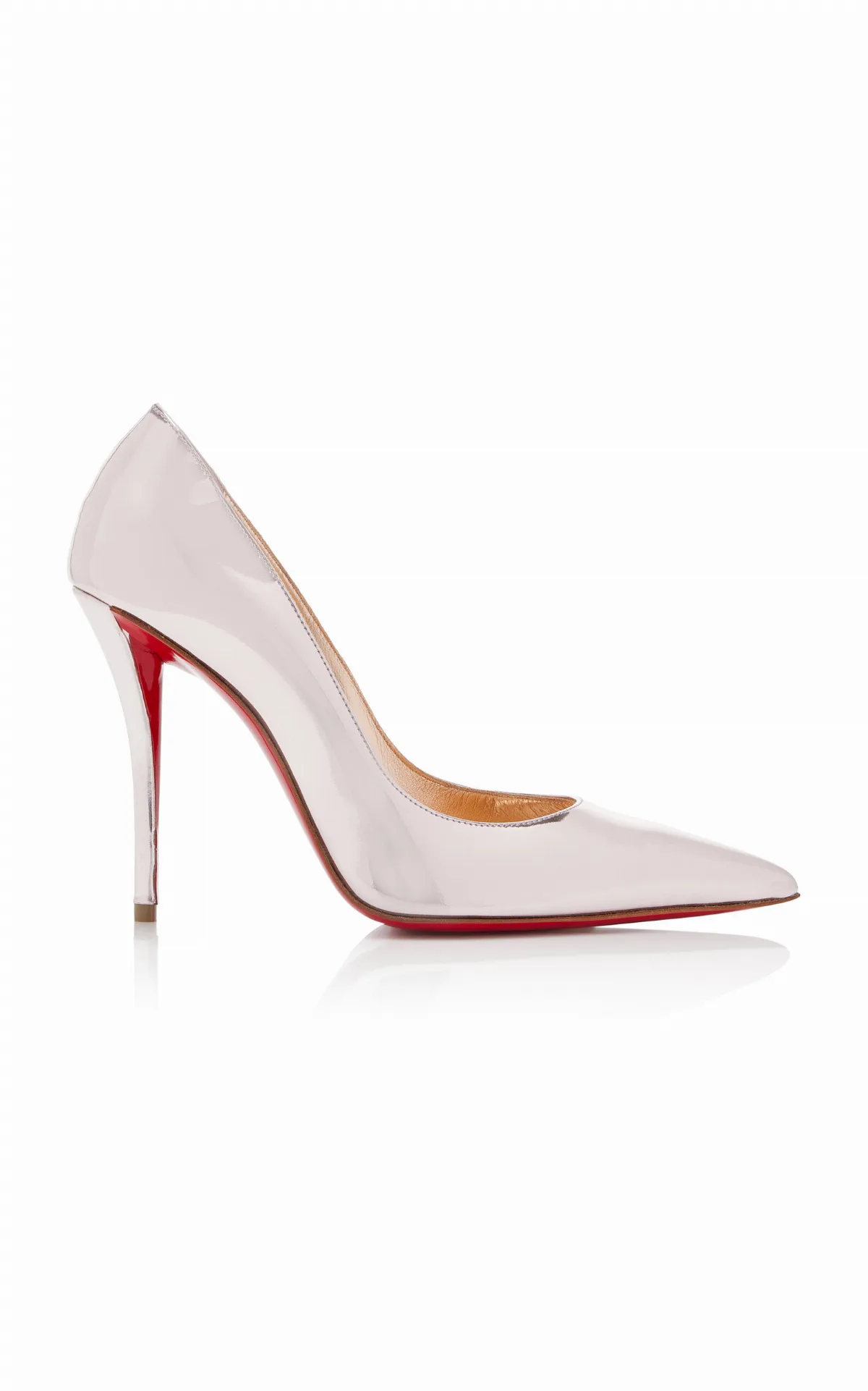 Miss Z 100mm Metallic Leather Pumps