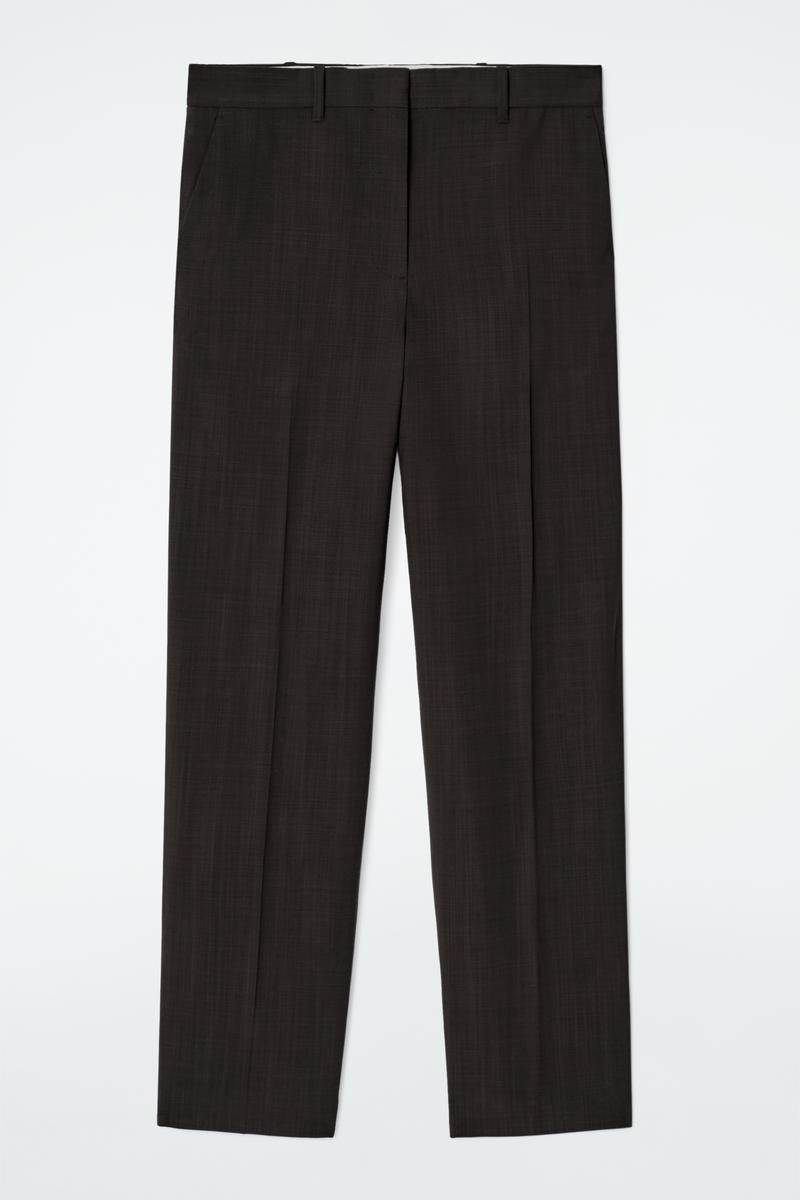 Tailored Fluid Wool Pants