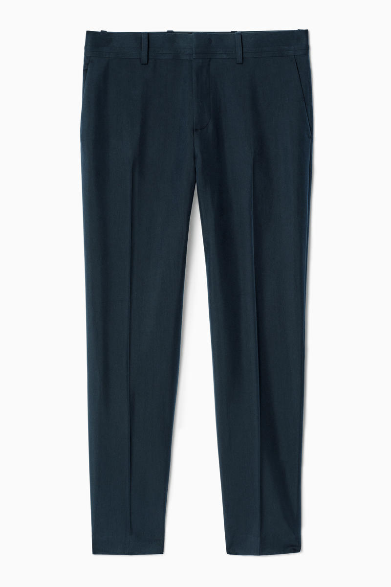 Tailored Straight-Leg Pants