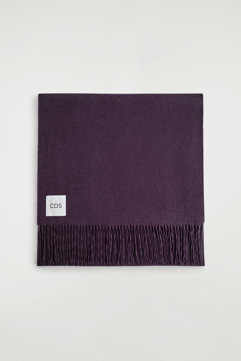 Fringed Wool Scarf