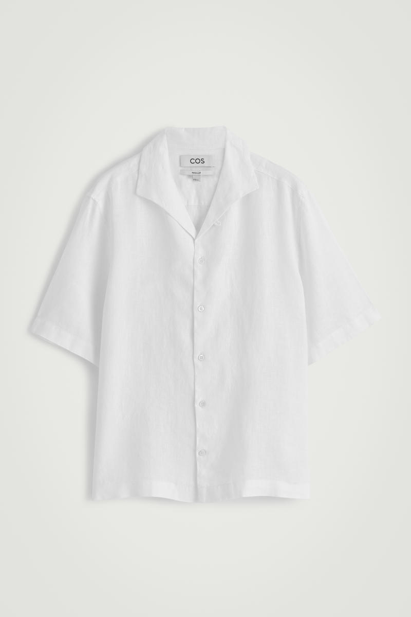 Linen Short-Sleeved Shirt