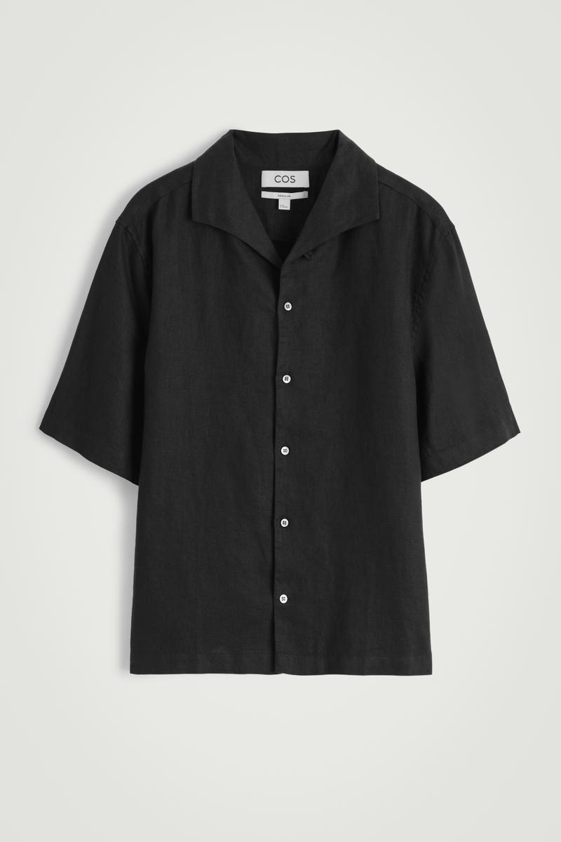 Linen Short-Sleeved Shirt