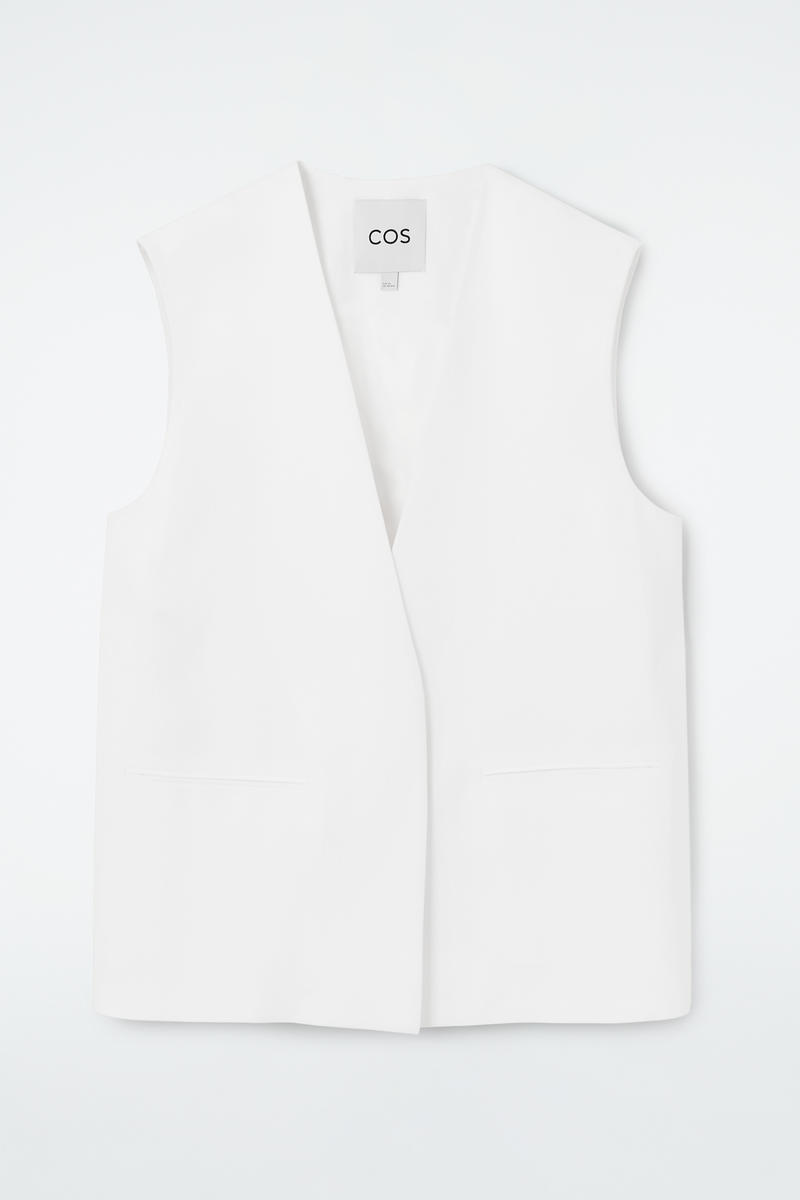 Clean Wrap-Front Vest