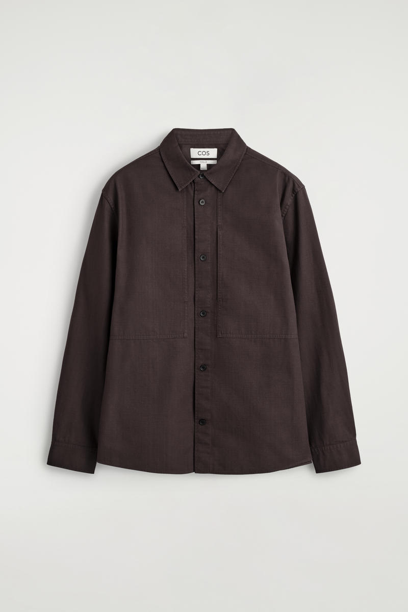 Pocket-Detail Cotton Shirt